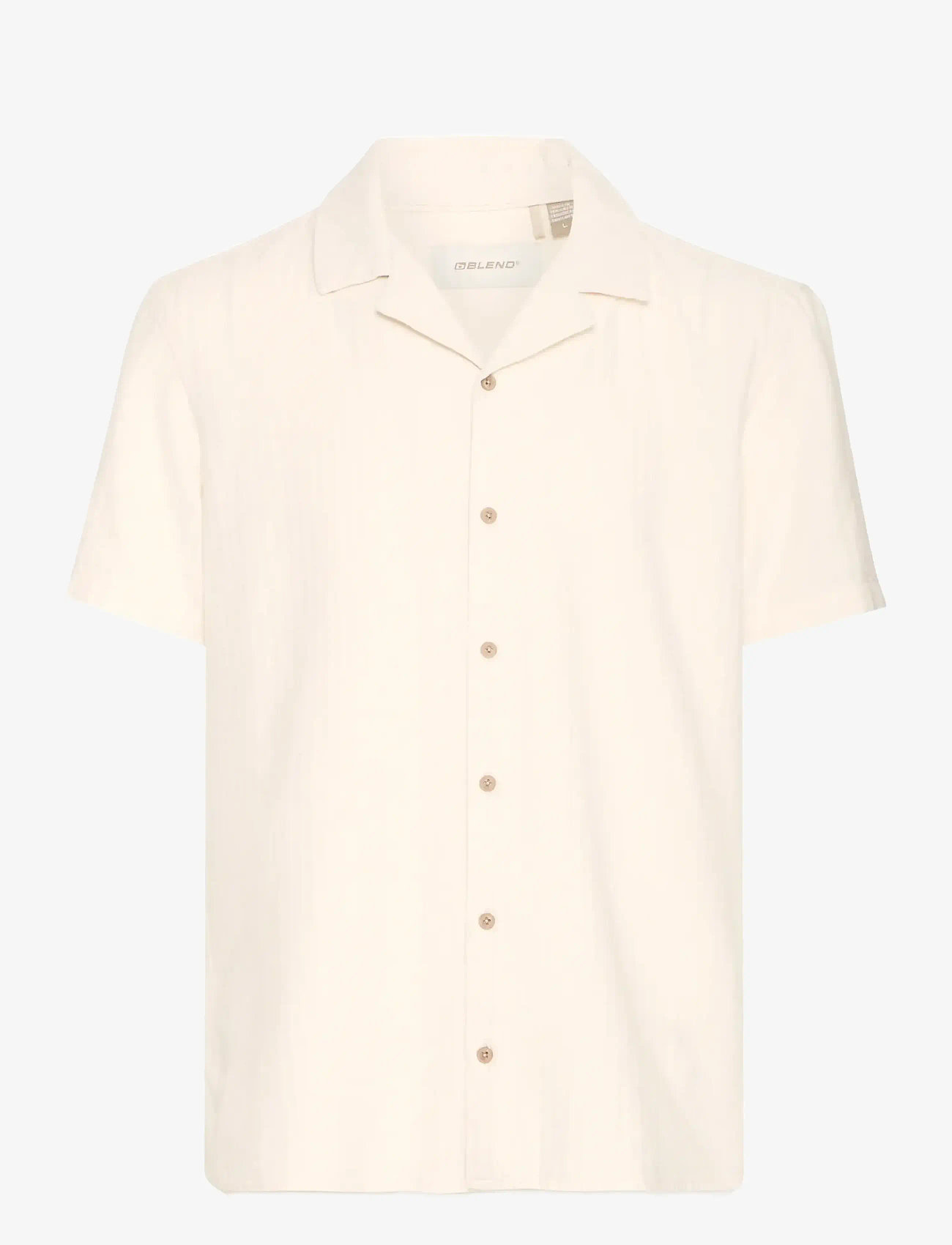 Blend - BHAKIRA Shirt - marškiniai trumpomis rankovėmis - bleached sand - 1