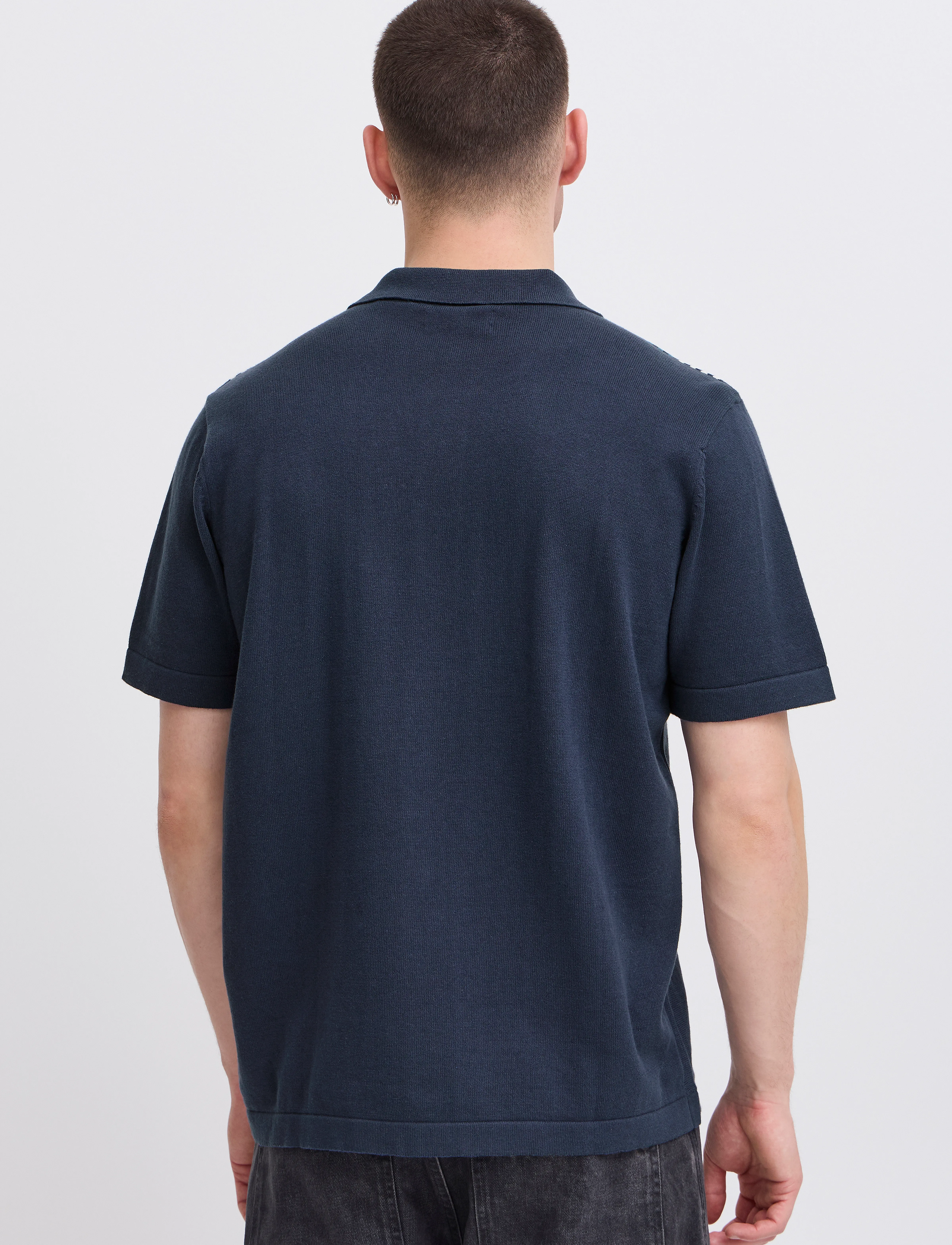 Blend - BHALBUS Polo knit - die niedrigsten preise - dress blues - 3