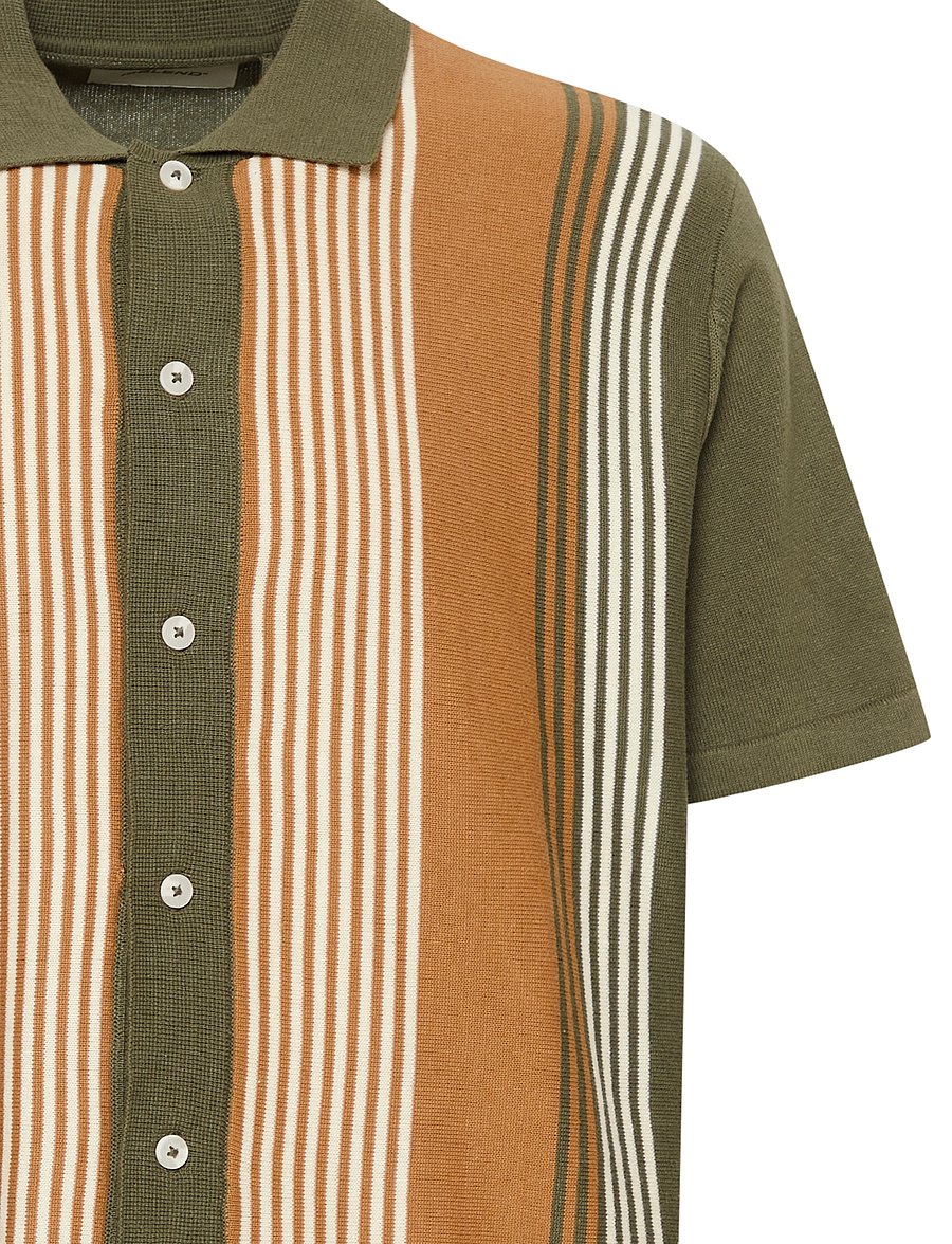 Blend - BHALBUS Polo knit - olive night - 3