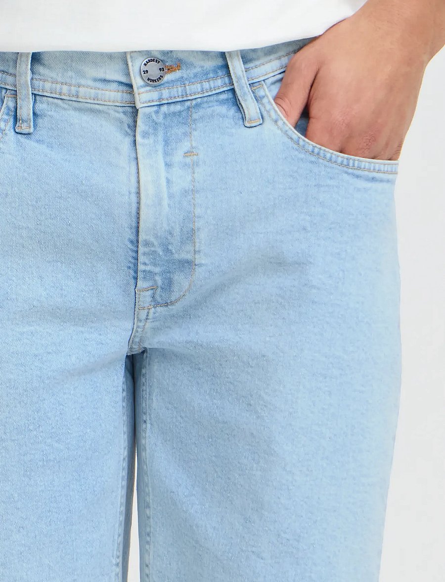 Blend - BHTWISTER-Denimshorts - jorts - denim bleach blue - 4