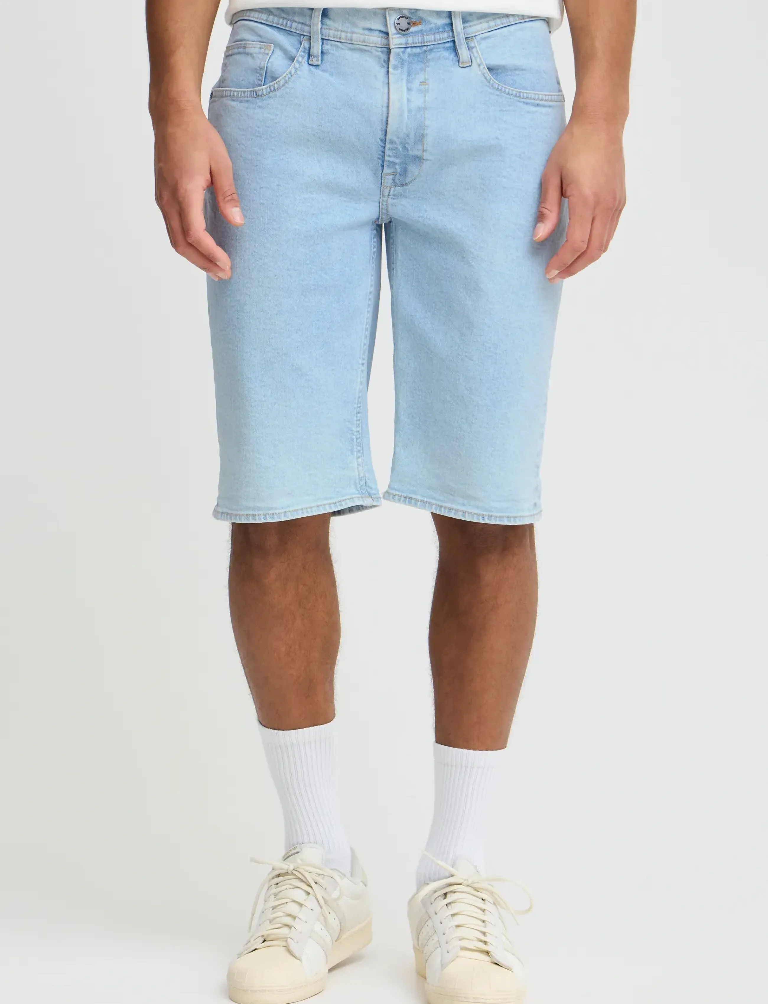 Blend - BHTWISTER-Denimshorts - jorts - denim bleach blue - 5
