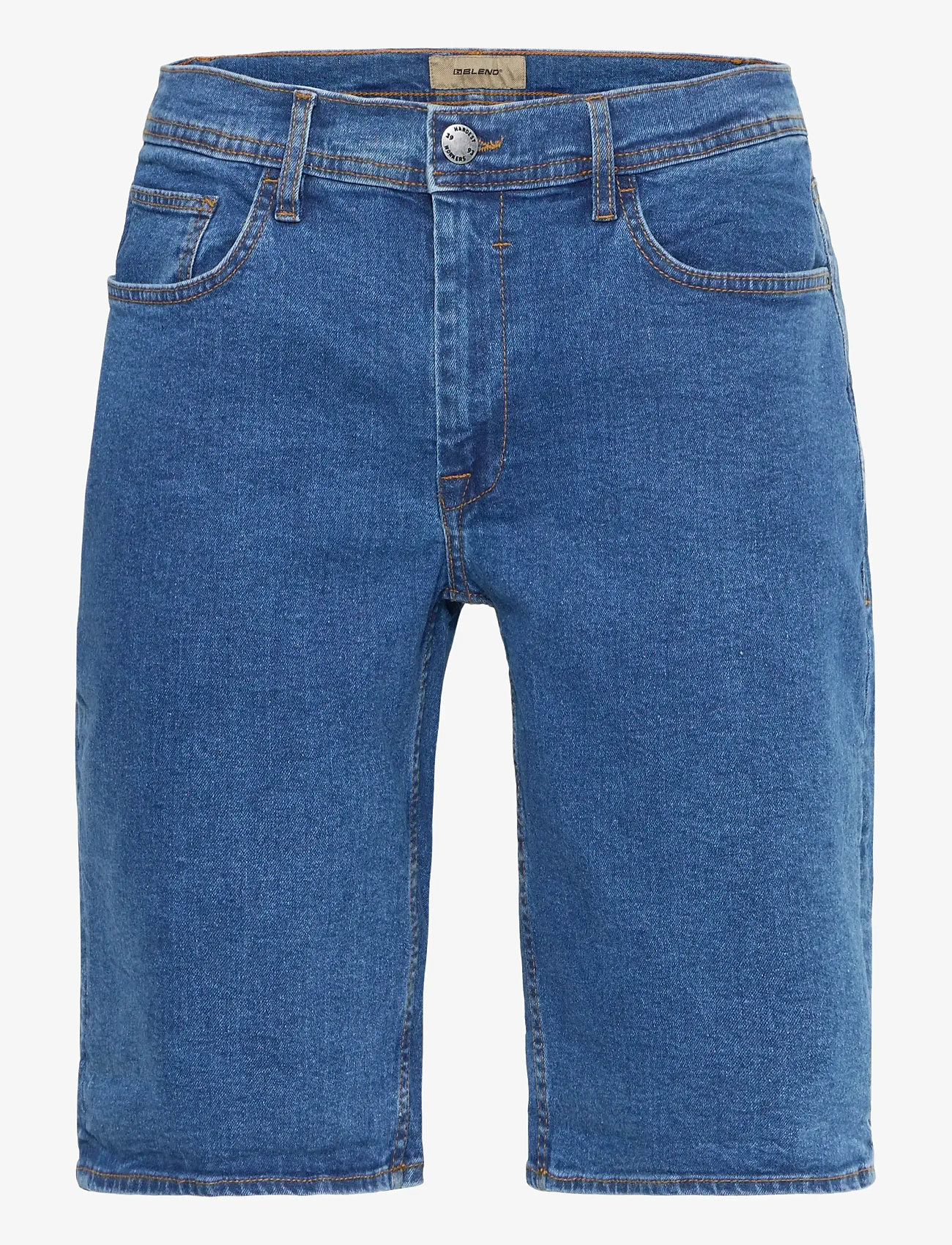 Blend - BHTWISTER-Denimshorts - jorts - denim middleblue-24 - 1