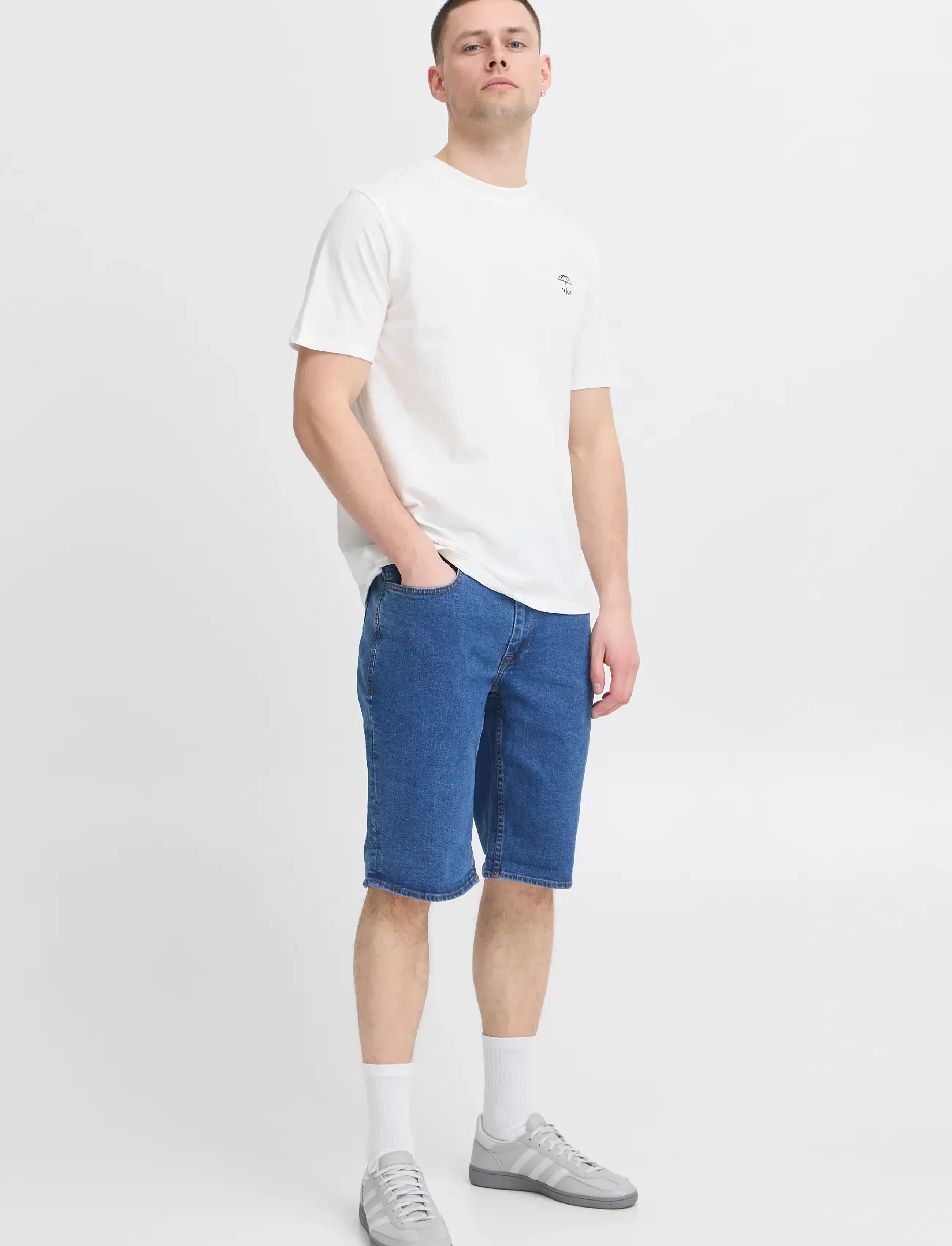 Blend Bhtwister-Denimshorts, Mænd, Denim Shorts, Blå, Str: M