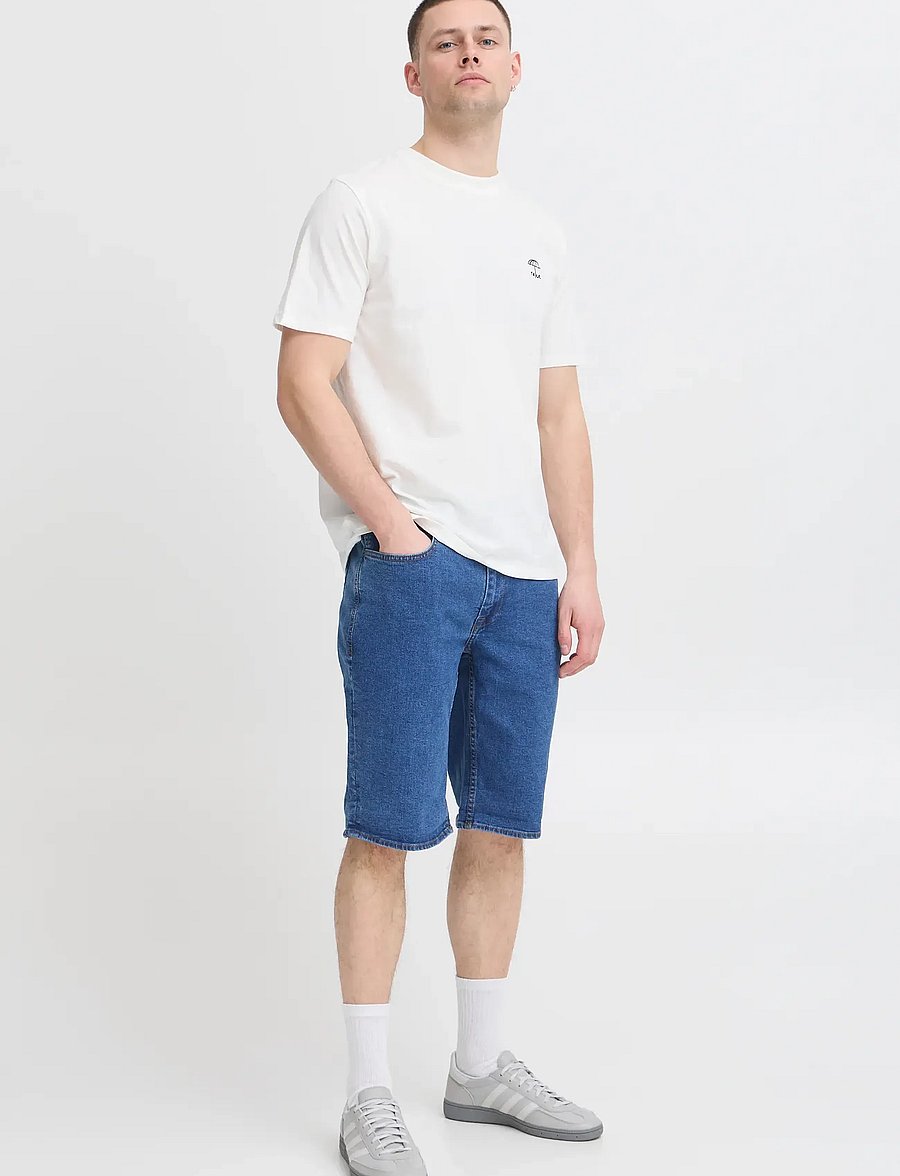 Blend - BHTWISTER-Denimshorts - jorts - denim middleblue-24 - 0
