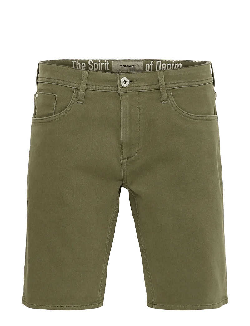 Blend - BHTWISTER-Denimshorts-Jogg - short en jean - olive night - 1