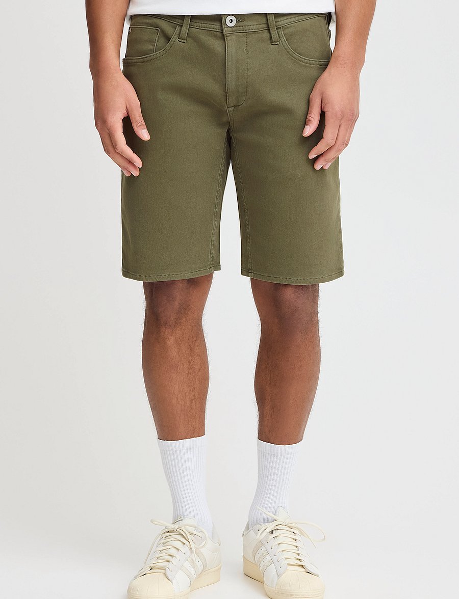 Blend - BHTWISTER-Denimshorts-Jogg - short en jean - olive night - 4