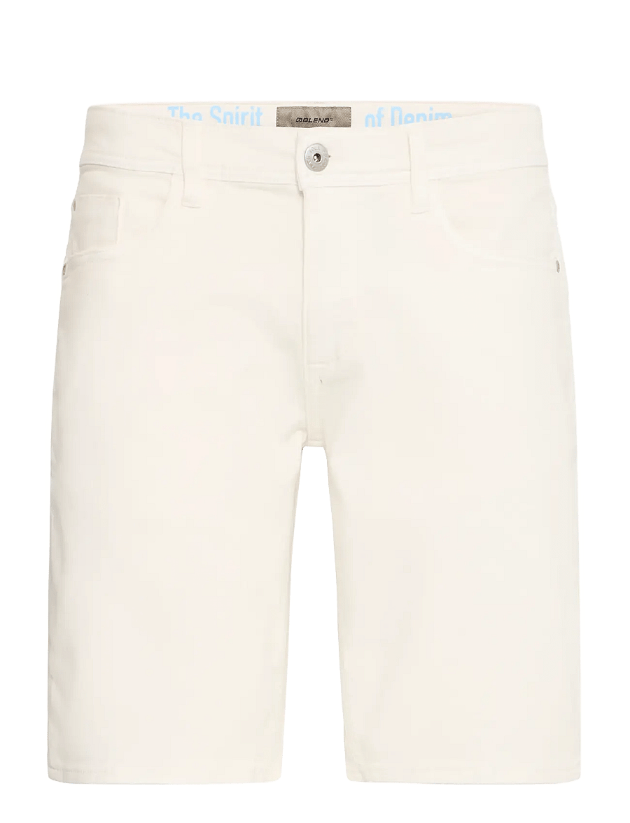 Blend - BHTWISTER-Denimshorts-Jogg - short en jean - snow white - 1