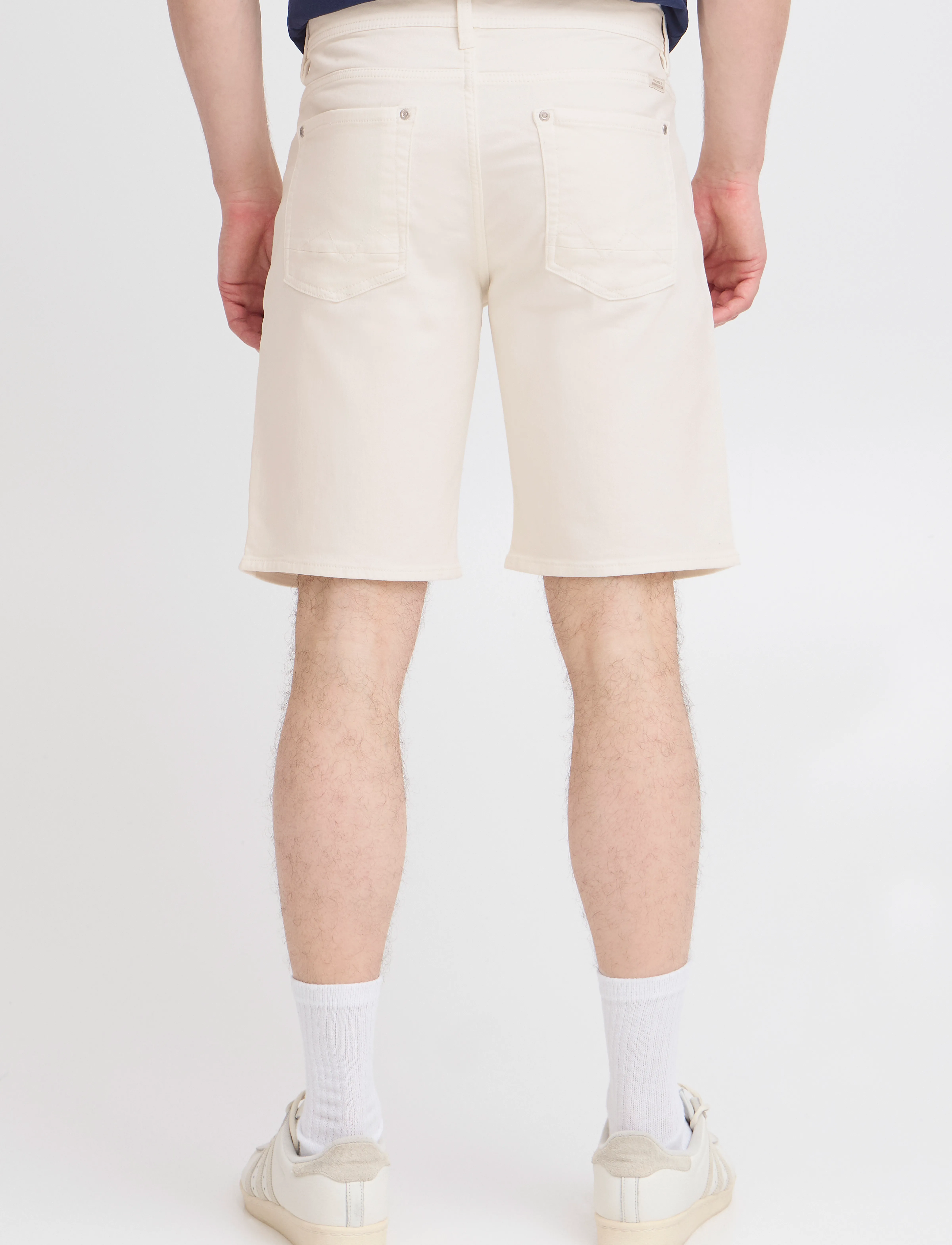 Blend - BHTWISTER-Denimshorts-Jogg - short en jean - snow white - 3