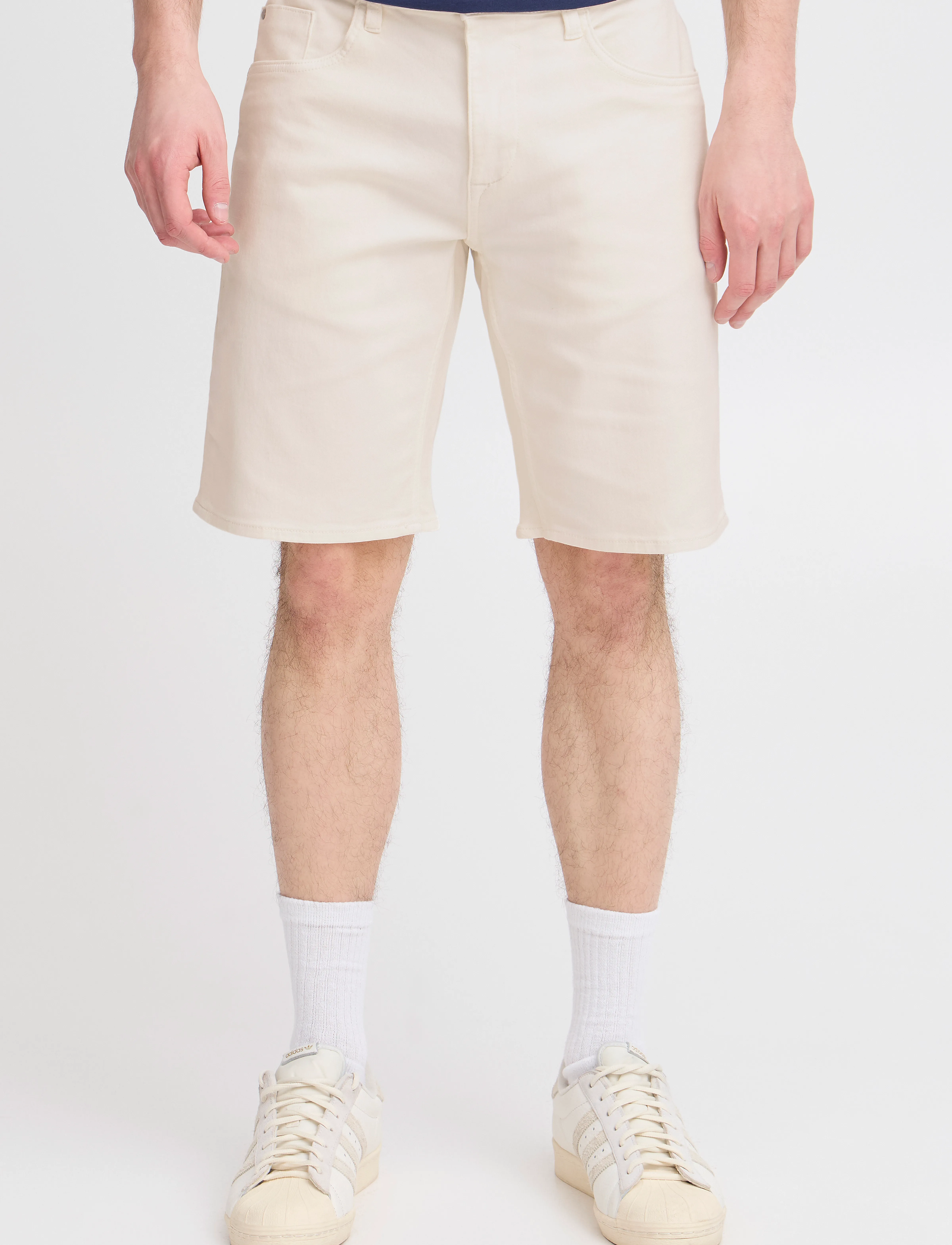 Blend - BHTWISTER-Denimshorts-Jogg - short en jean - snow white - 4