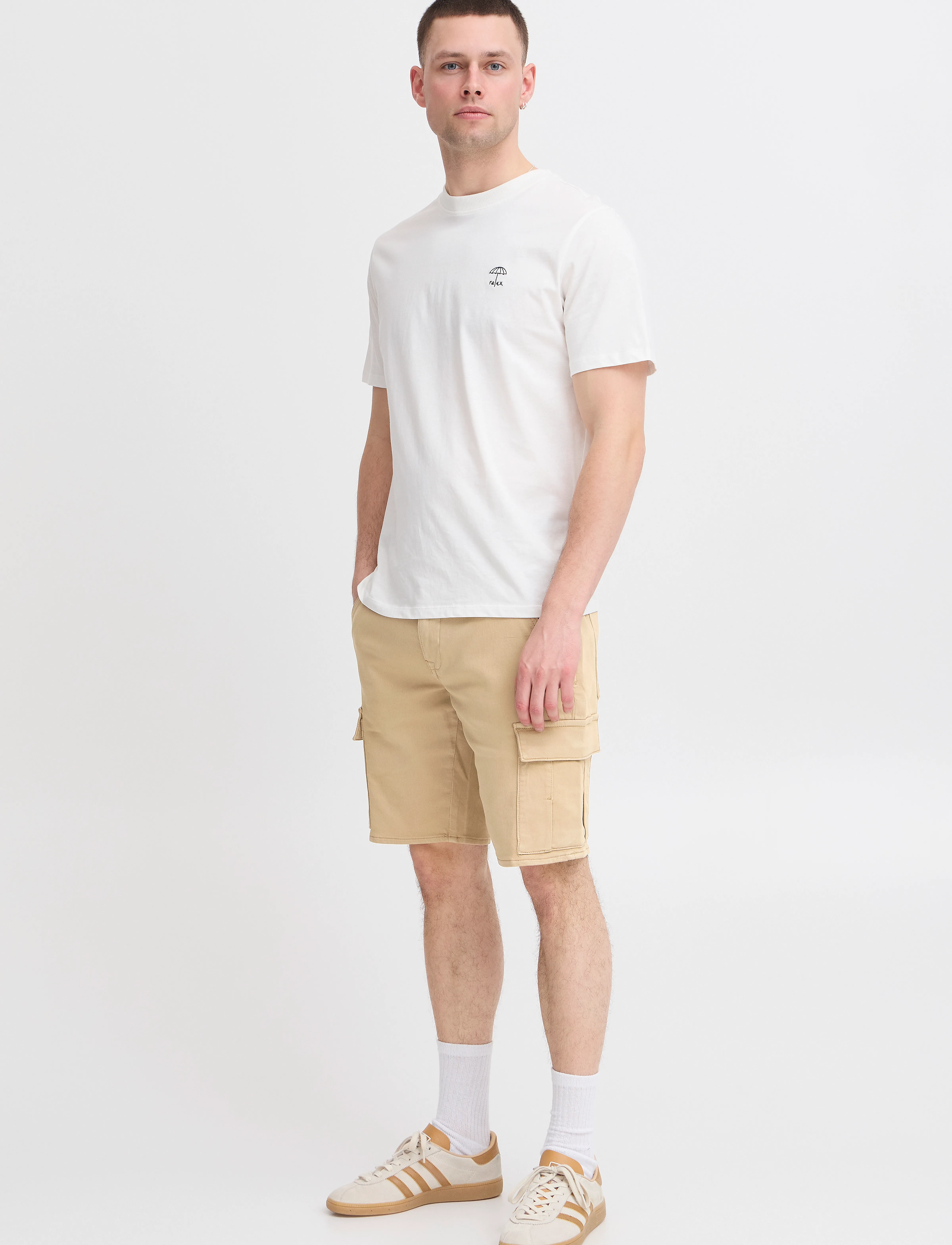 Blend Bhblizzard-Denimshorts-Jogg, M, Beige, Shorts > Denim, Herre