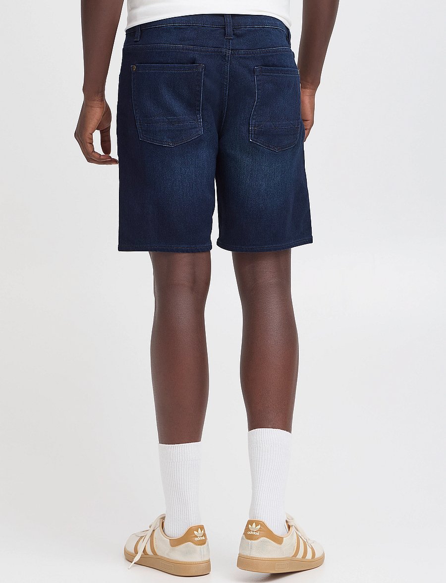Blend - BHTWISTER-Denimshorts-Jogg - short en jean - denim dark blue - 3