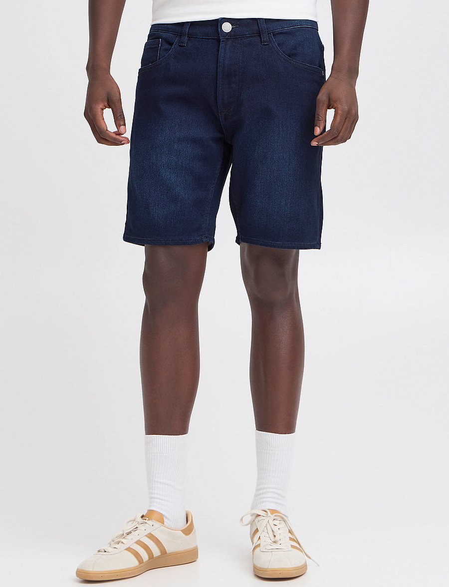 Blend - BHTWISTER-Denimshorts-Jogg - short en jean - denim dark blue - 4