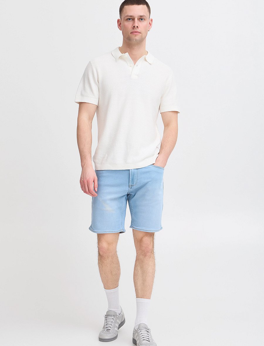 Blend - BHTWISTER-Denimshorts-Jogg - jeansshorts - denim light blue - 0