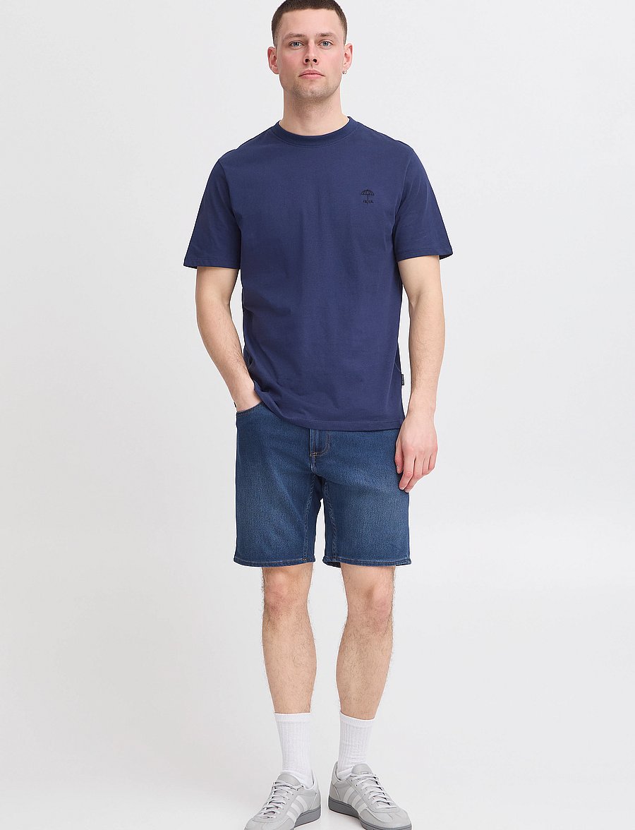 Blend - BHTWISTER-Denimshorts-Jogg - short en jean - denim middle blue - 0