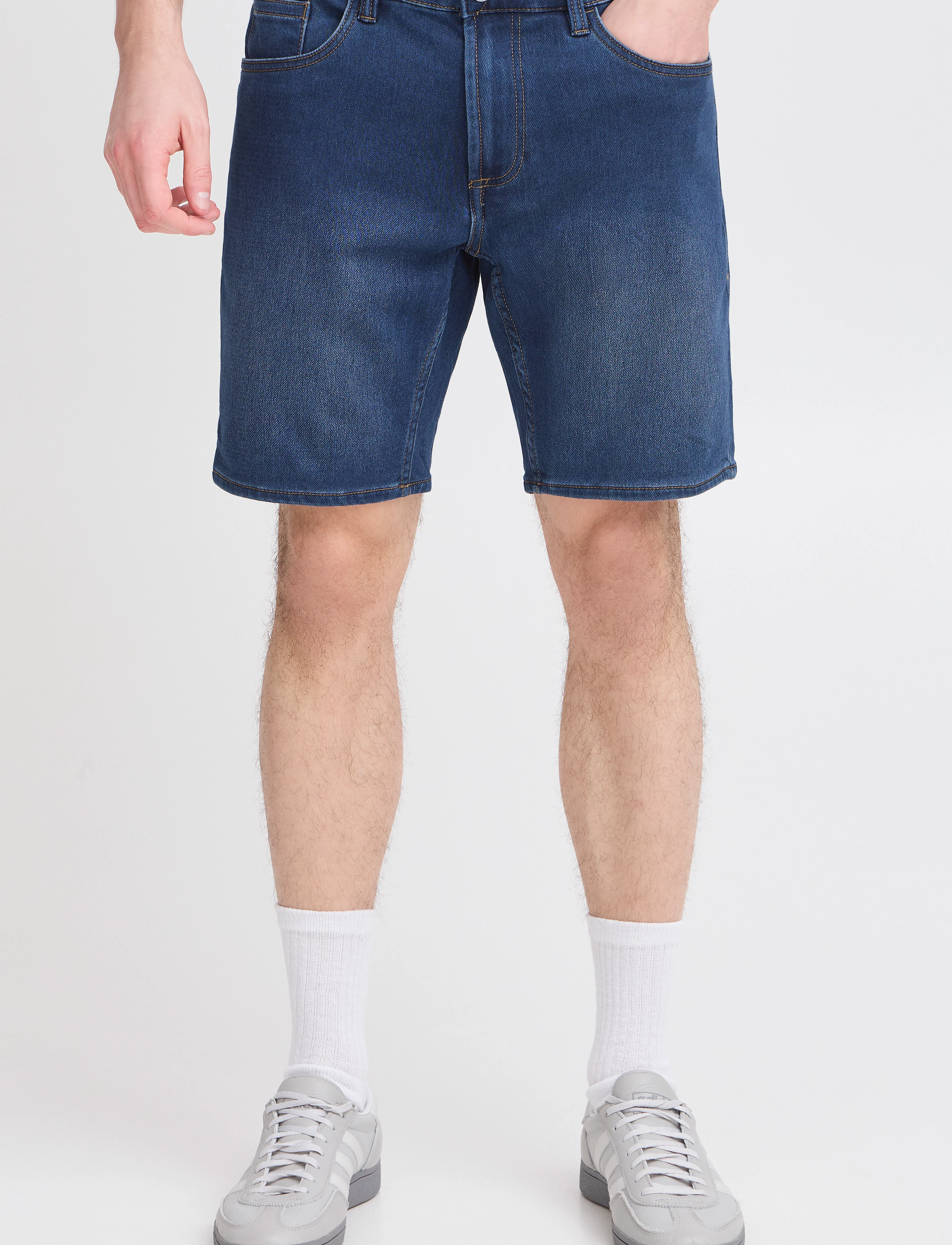 Blend - BHTWISTER-Denimshorts-Jogg - jorts - denim middle blue - 4