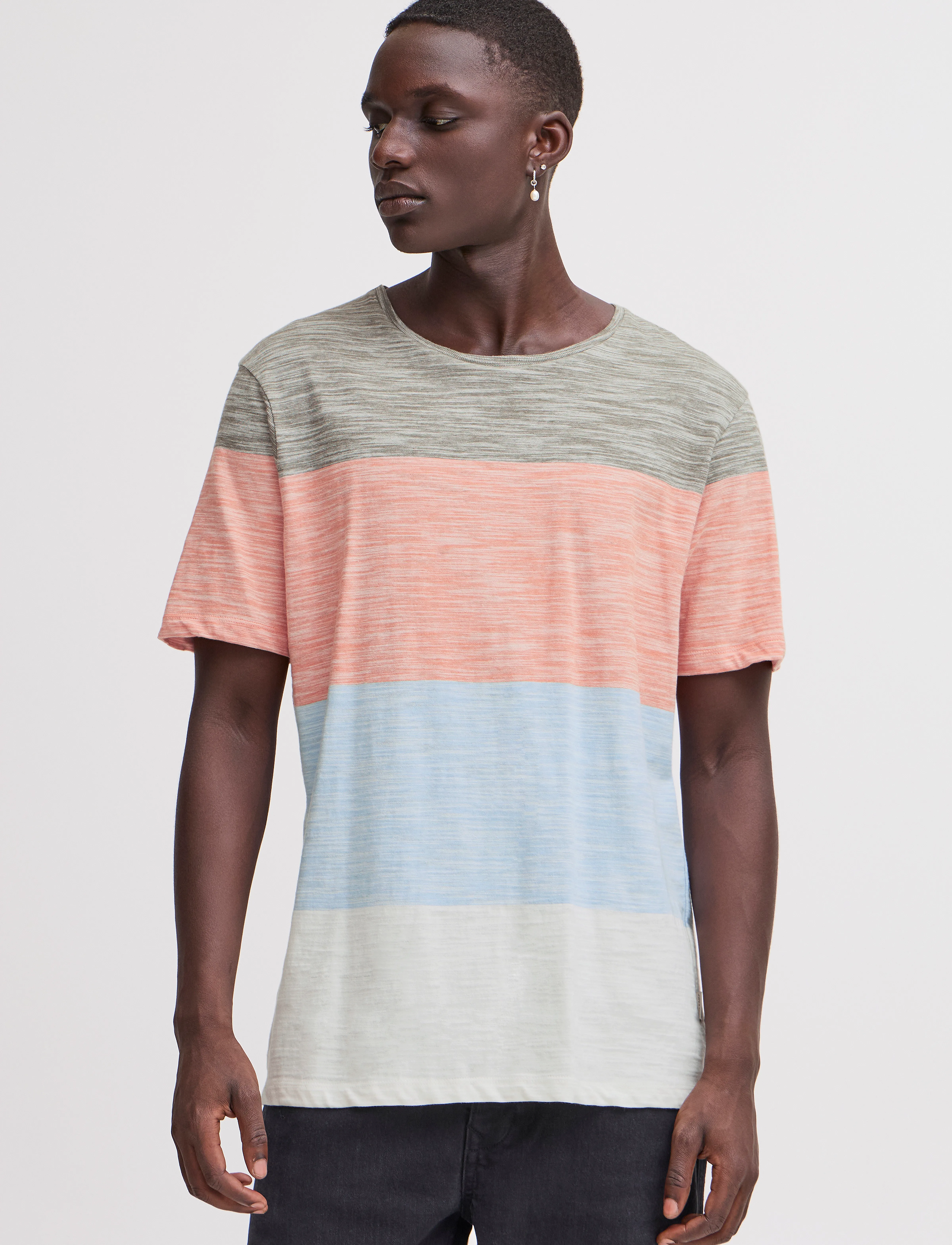 Blend - BHJACOB tee - olive night - 4