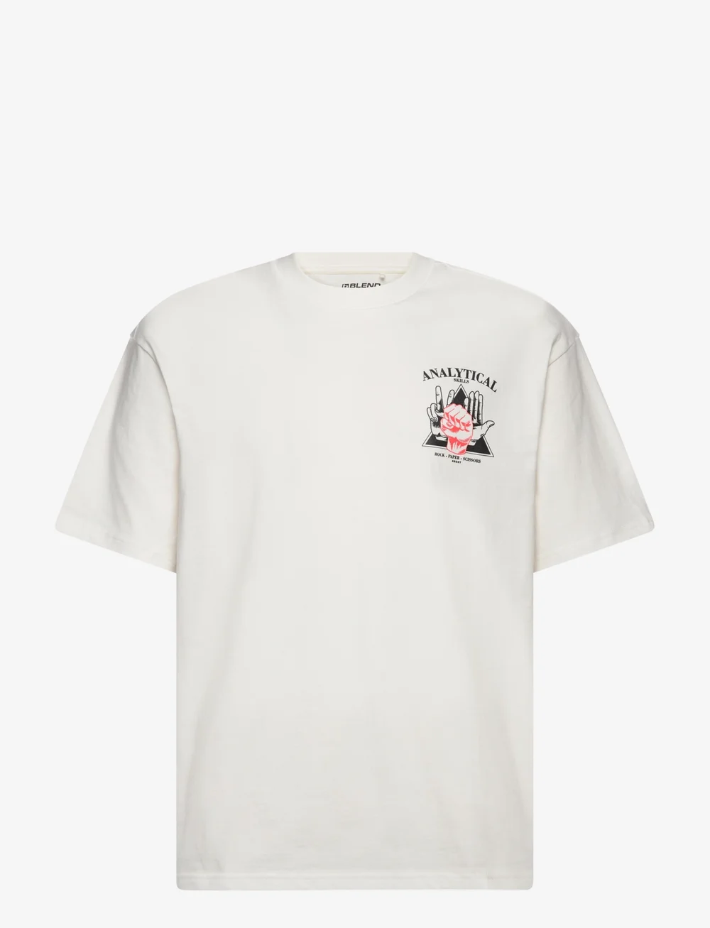 Blend - BHJAIME tee - kurzärmelig - snow white - 1