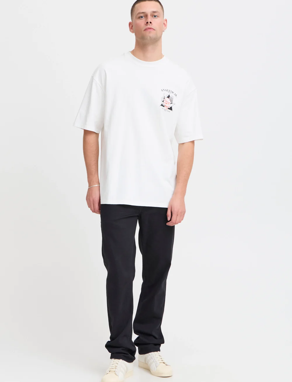 Blend - BHJAIME tee - kurzärmelig - snow white - 0