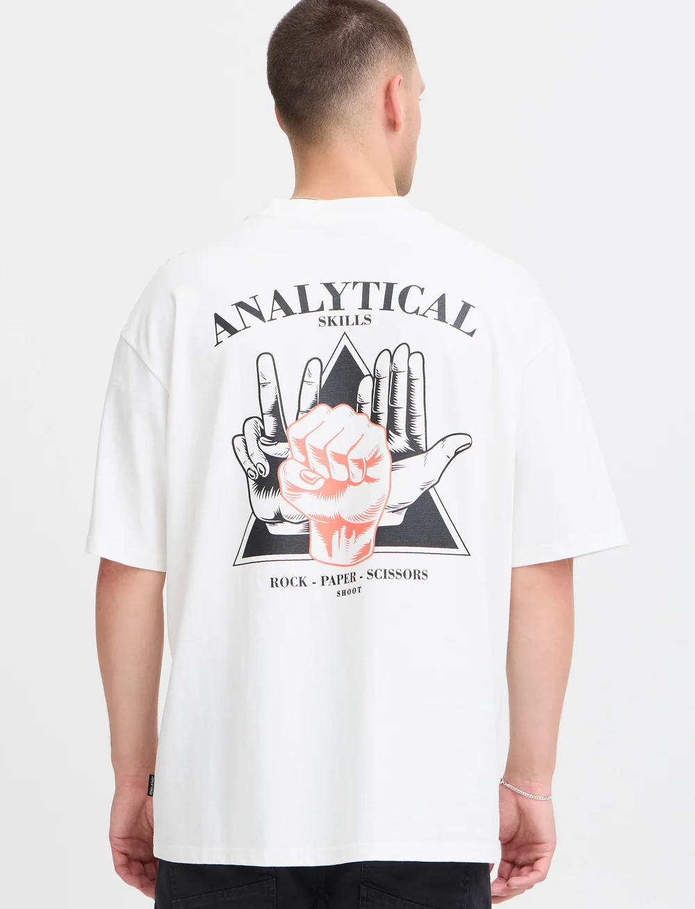 Blend - BHJAIME tee - kurzärmelig - snow white - 3