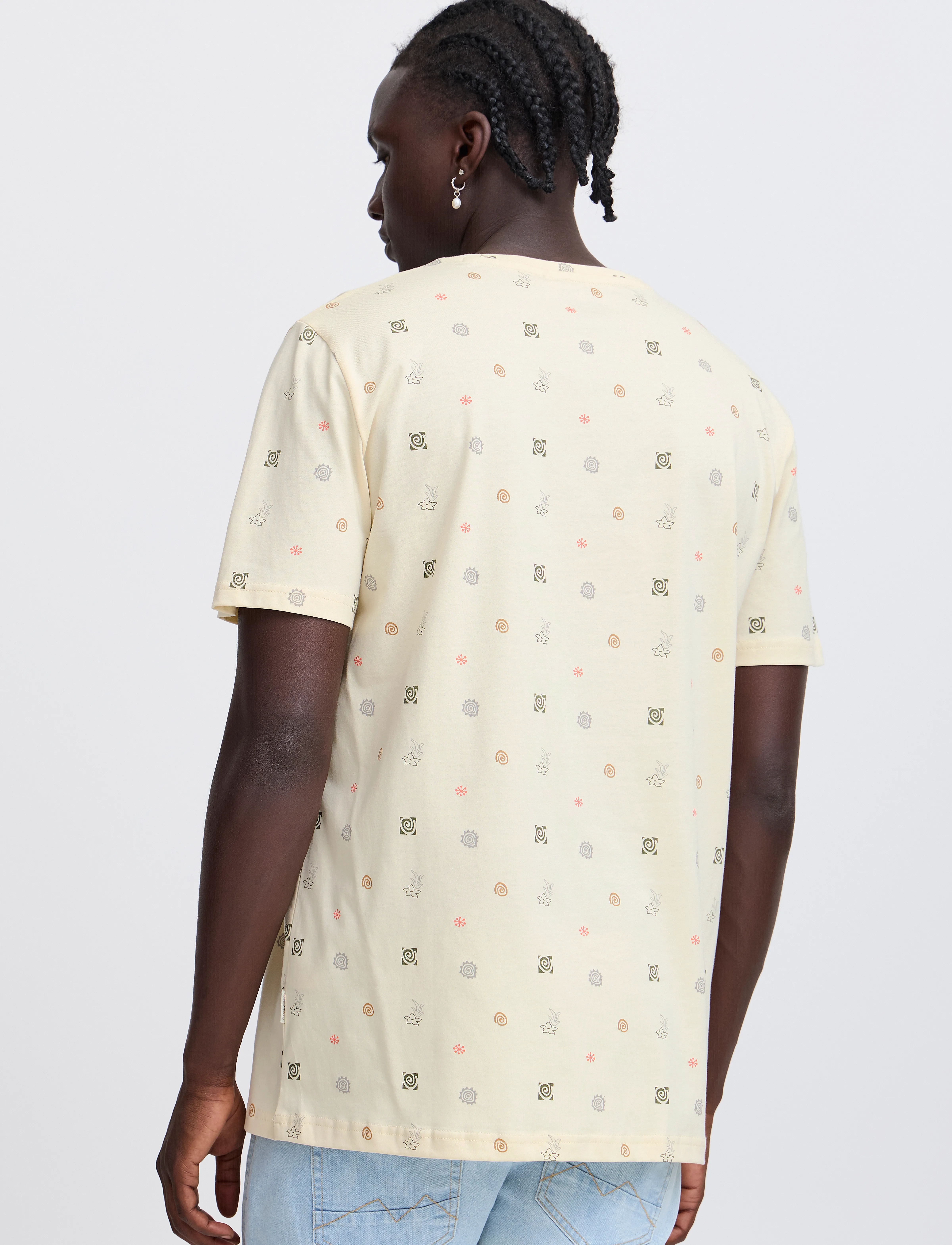 Blend - BHJAEL tee - bleached sand - 3