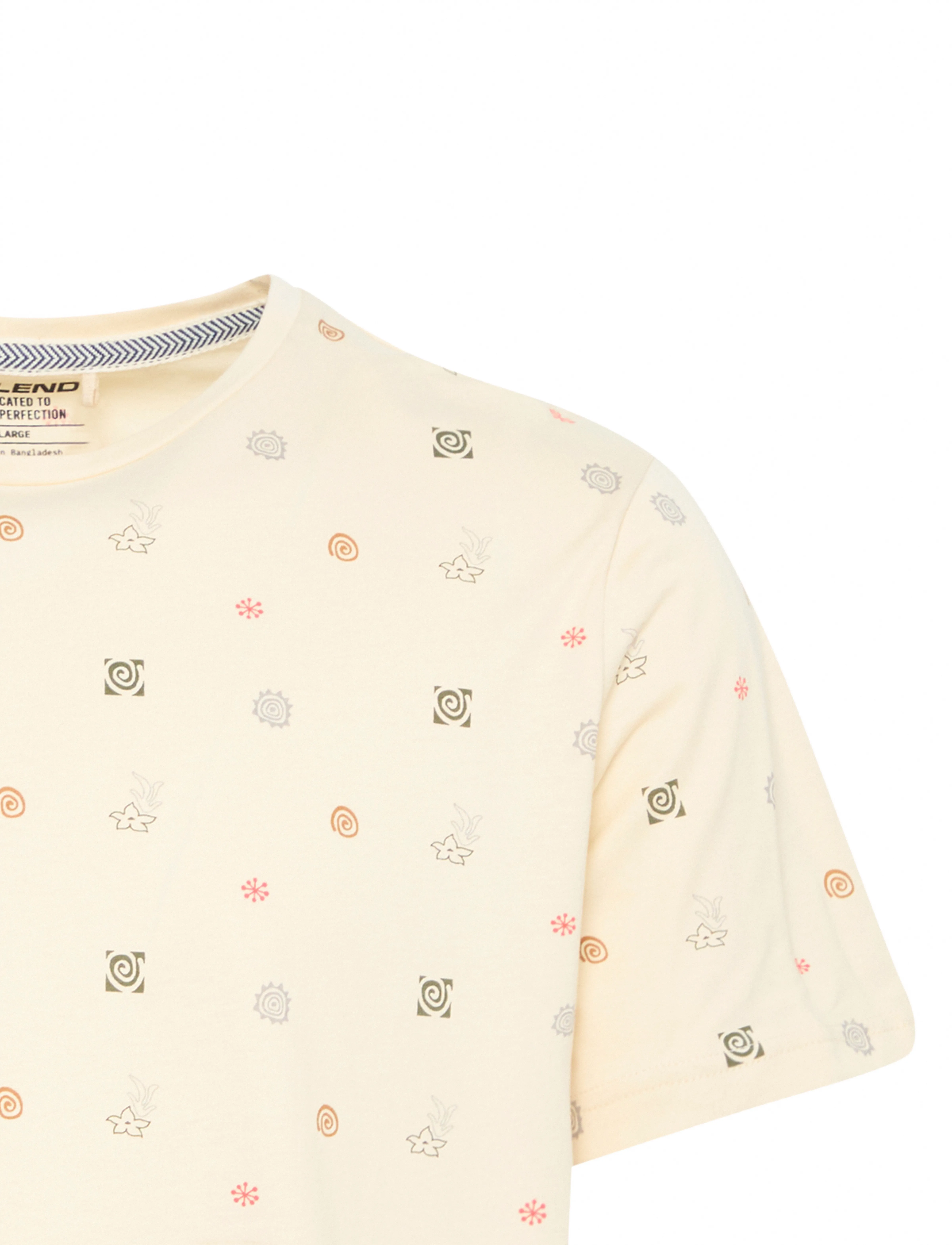 Blend - BHJAEL tee - bleached sand - 5