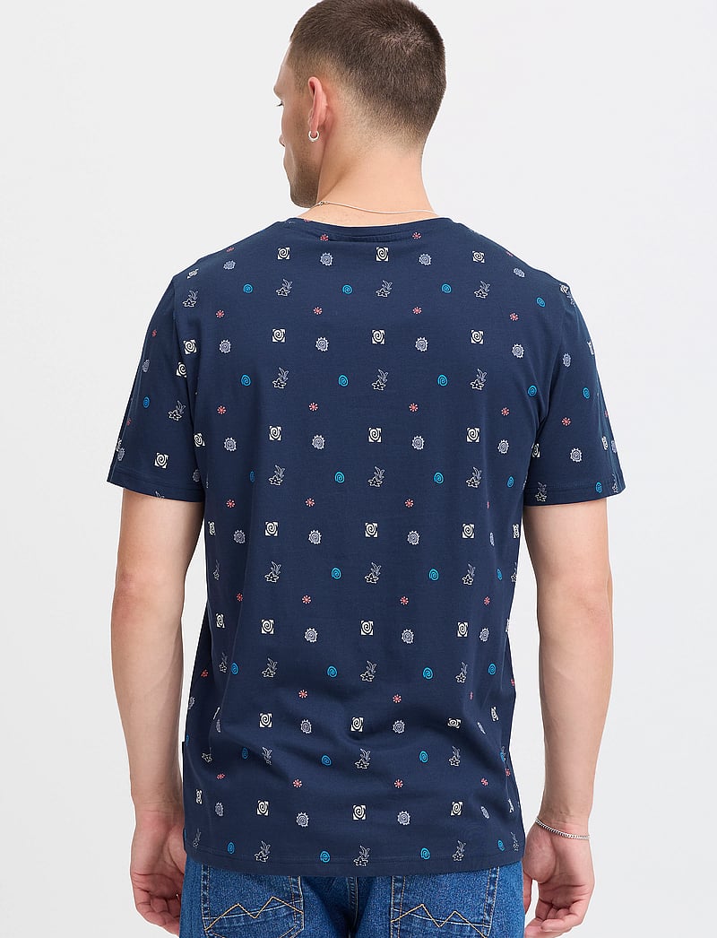 Blend - BHJAEL tee - kurzärmelig - dress blues - 3