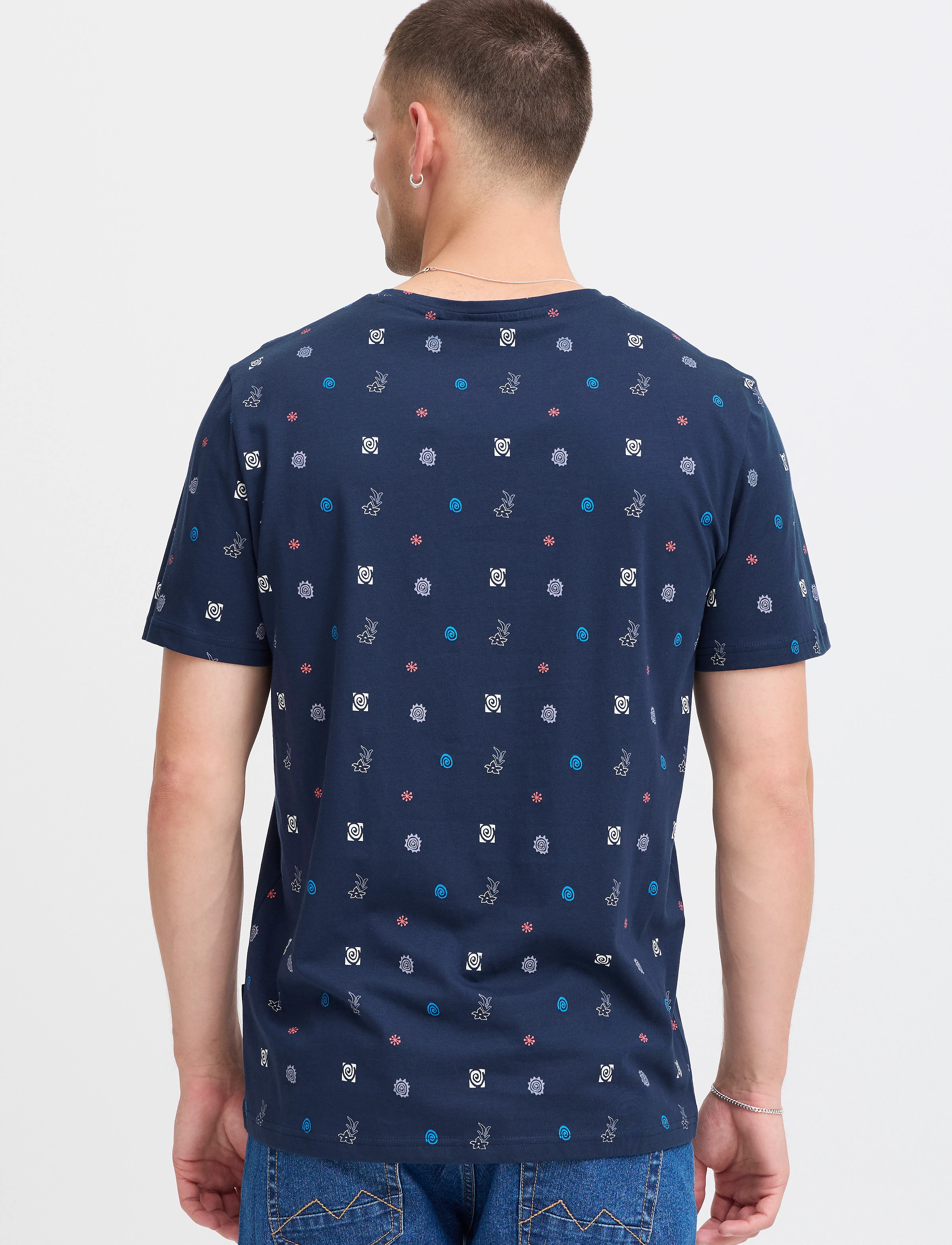 Blend - BHJAEL tee - dress blues - 3
