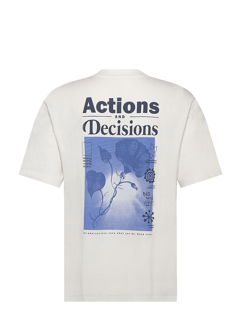 Blend - BHJAMIL tee - short-sleeved t-shirts - snow white - 2