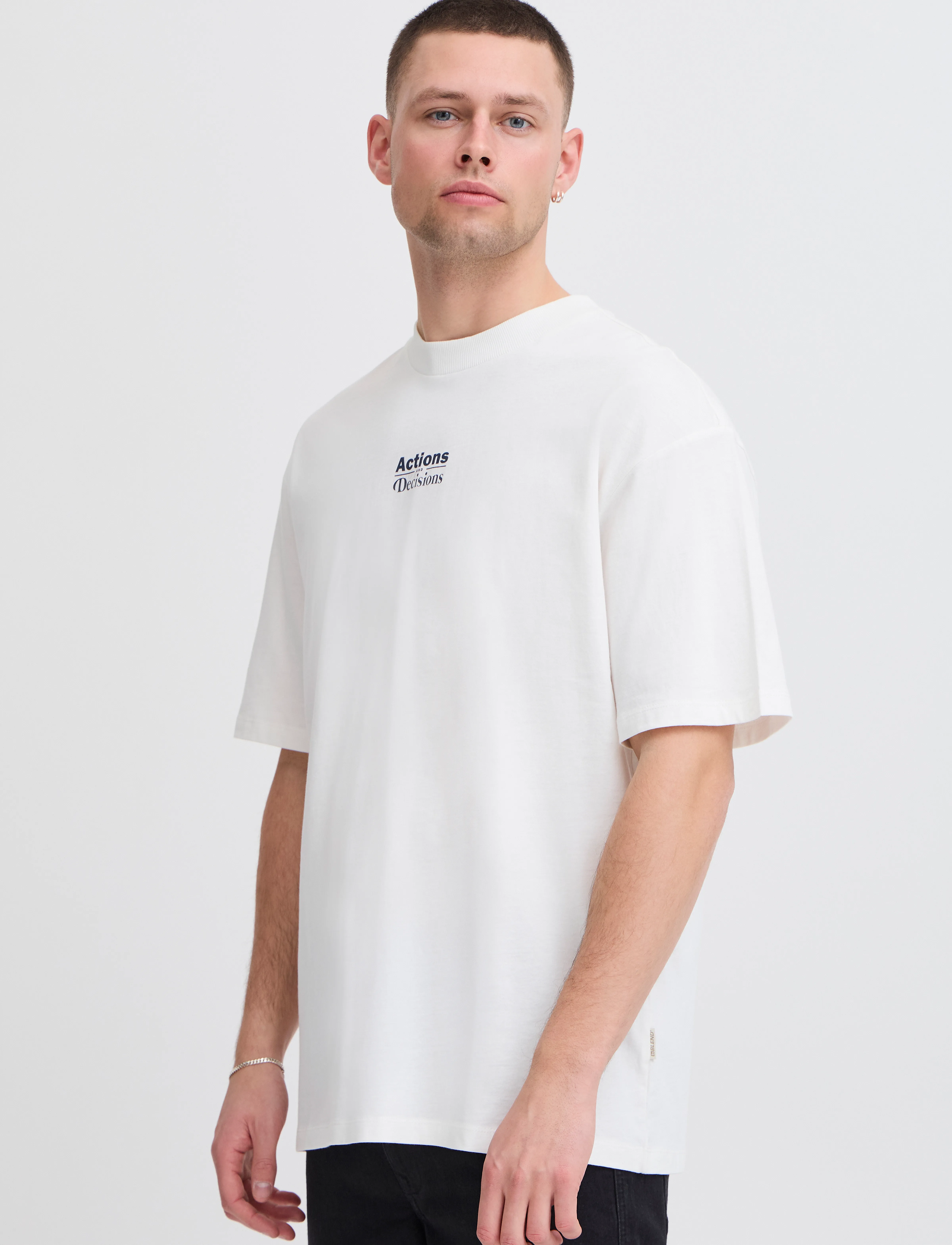 Blend - BHJAMIL tee - snow white - 4