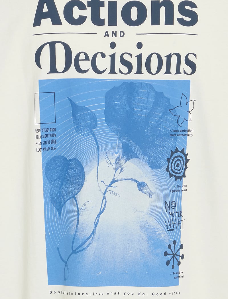 Blend - BHJAMIL tee - short-sleeved t-shirts - snow white - 5