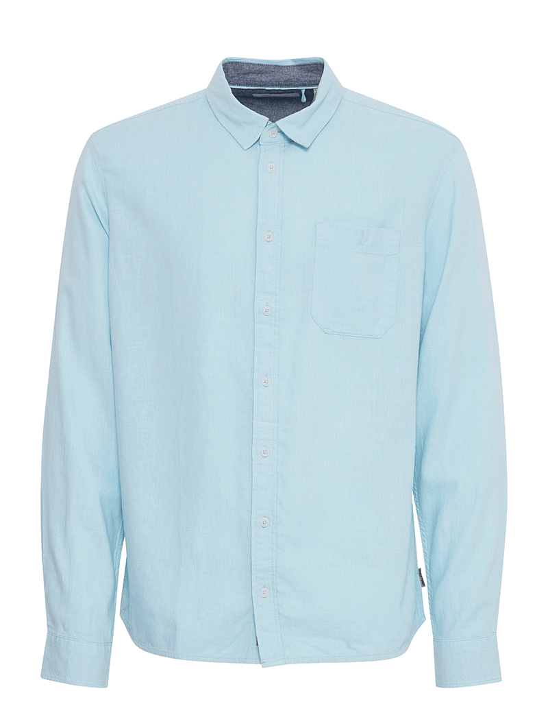 Blend - BHBOBBY Shirt - linnen overhemden - blue bell - 1