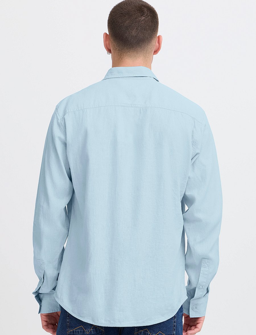 Blend - BHBOBBY Shirt - leinenhemden - blue bell - 3
