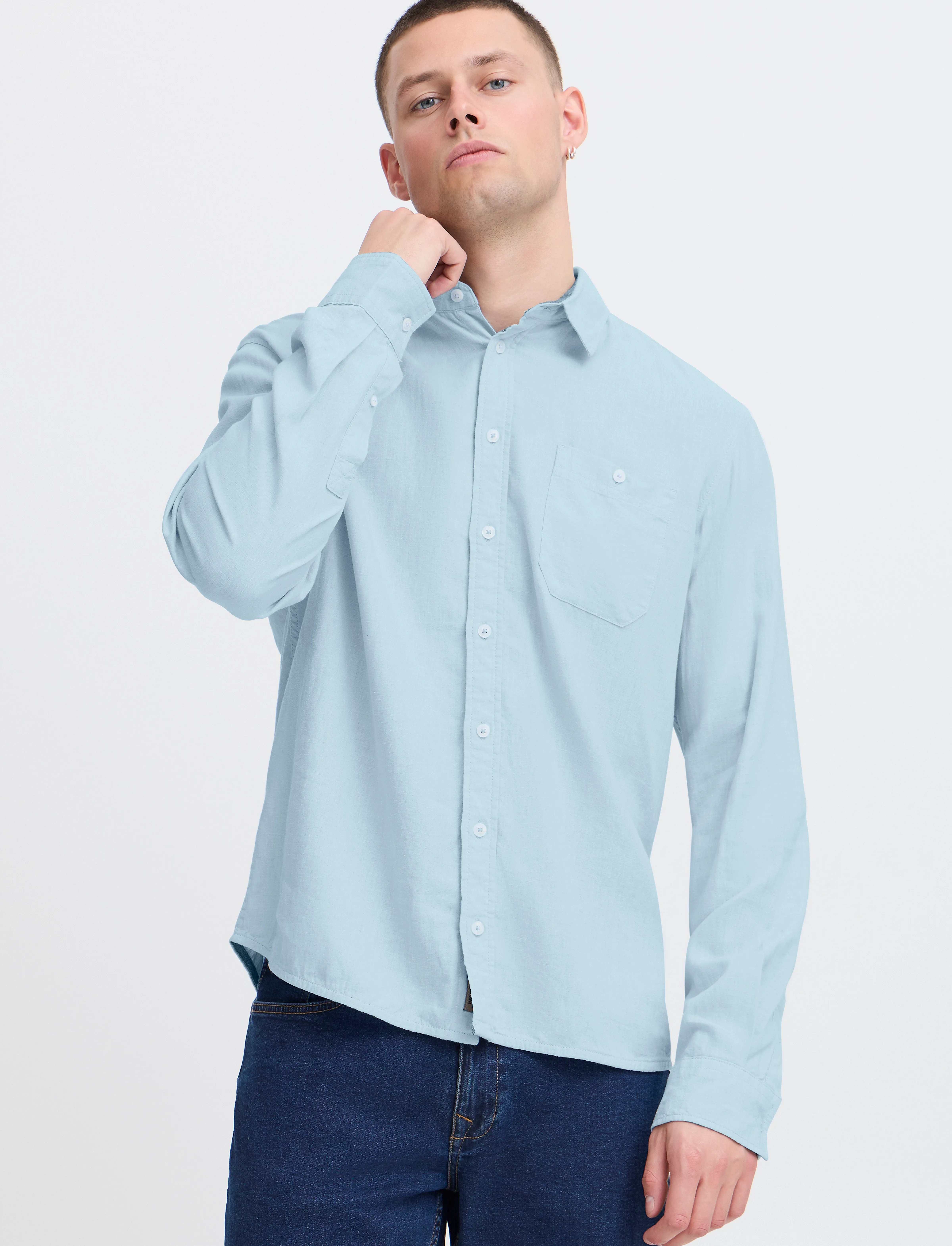 Blend - BHBOBBY Shirt - die niedrigsten preise - blue bell - 4