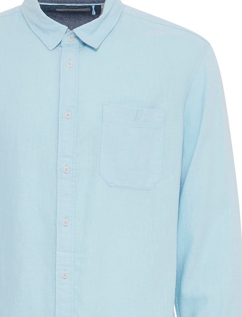 Blend - BHBOBBY Shirt - linnen overhemden - blue bell - 5