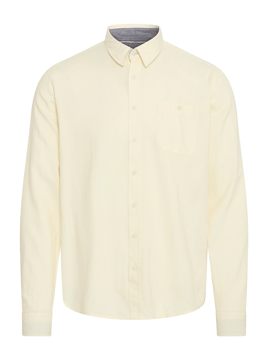 Blend - BHBOBBY Shirt - chemises de lin - snow white - 1