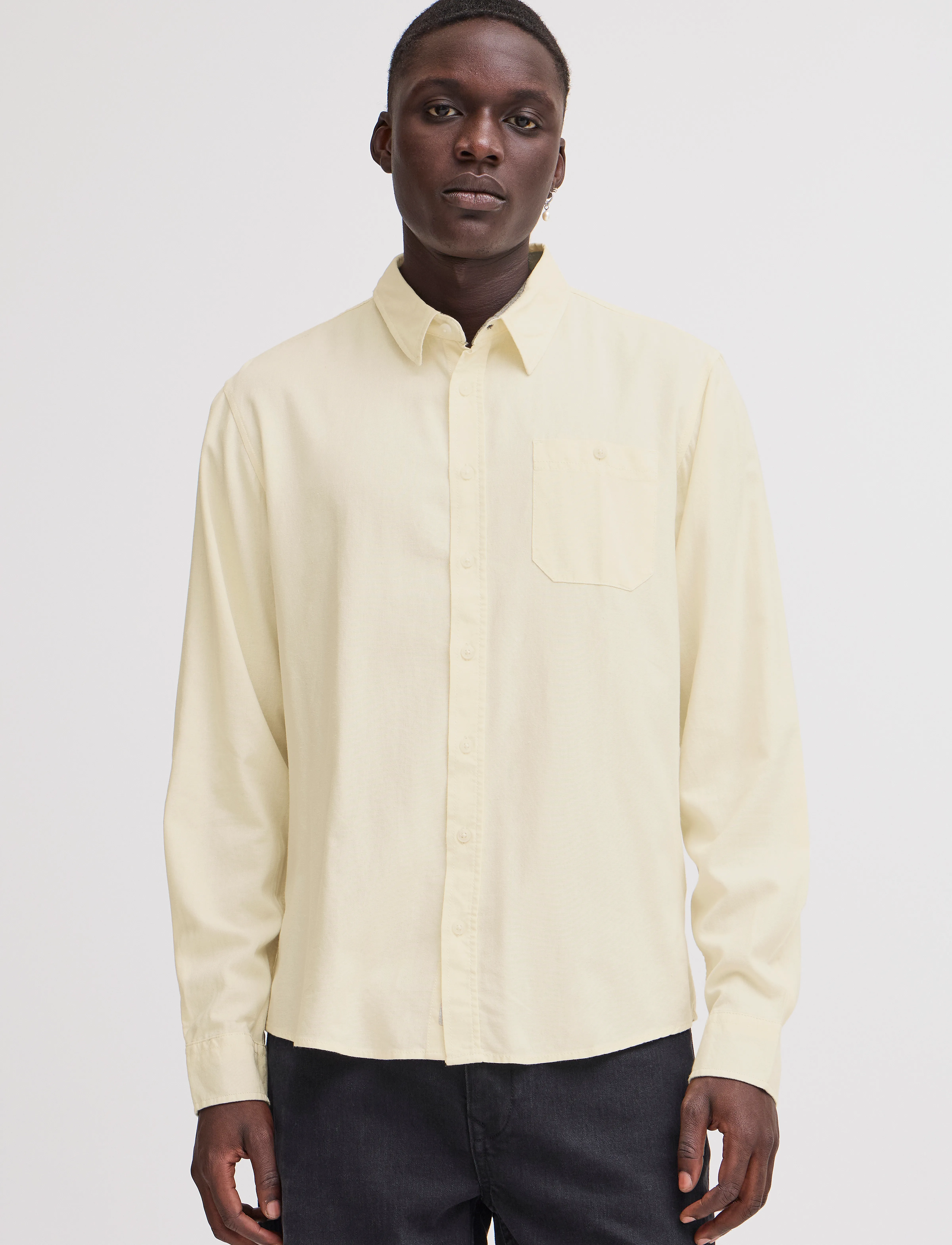 Blend - BHBOBBY Shirt - laveste priser - snow white - 4