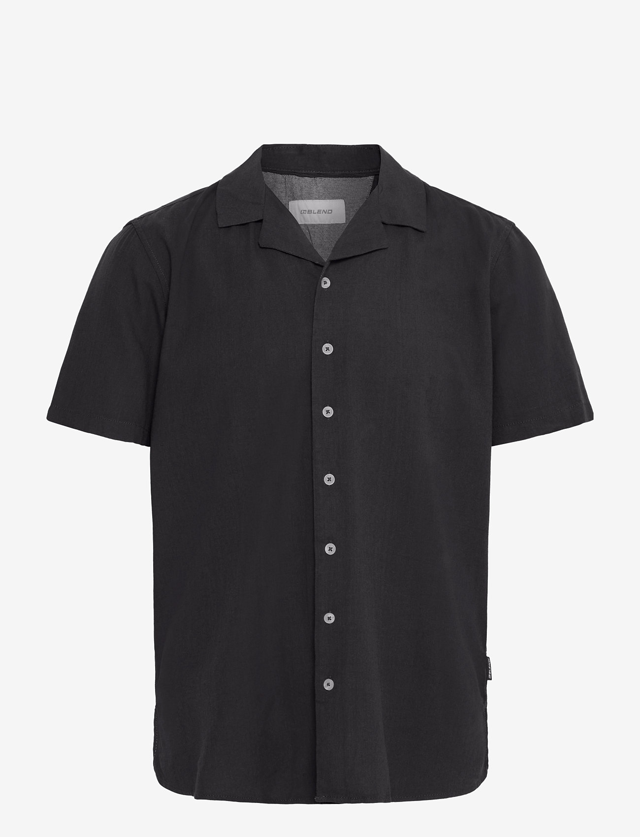 Blend - BHBOBBY Shirt cuba - linneskjortor - black - 1