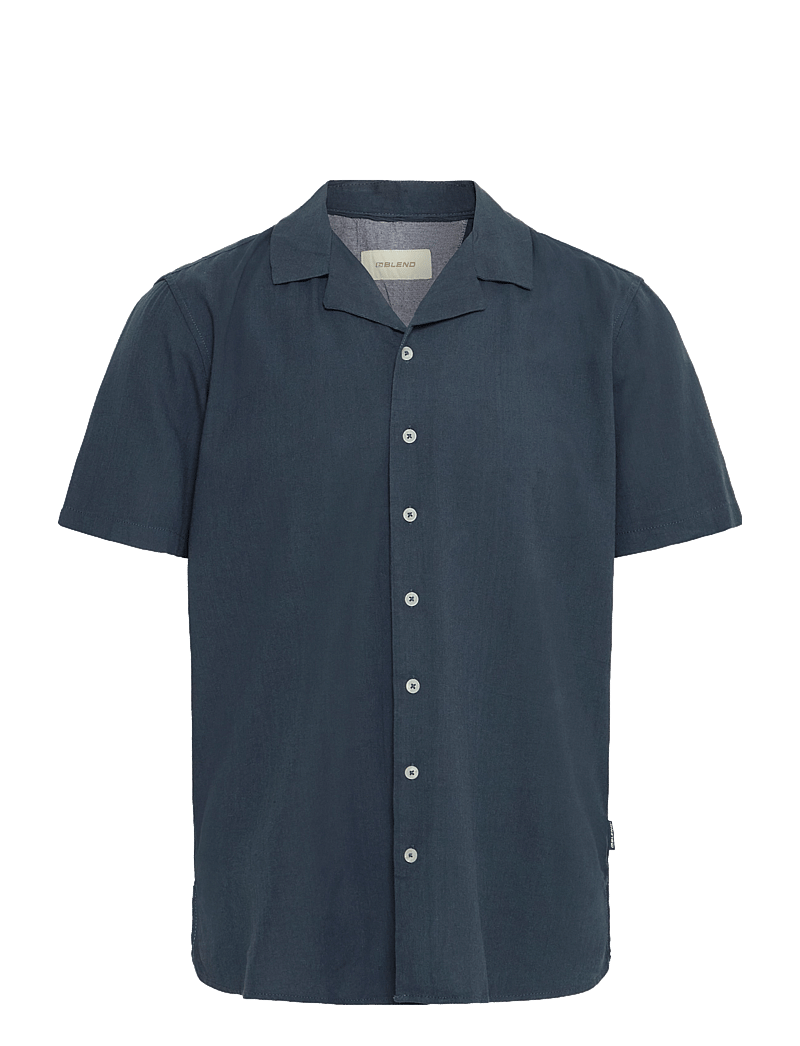 Blend - BHBOBBY Shirt cuba - chemises de lin - dress blues - 1