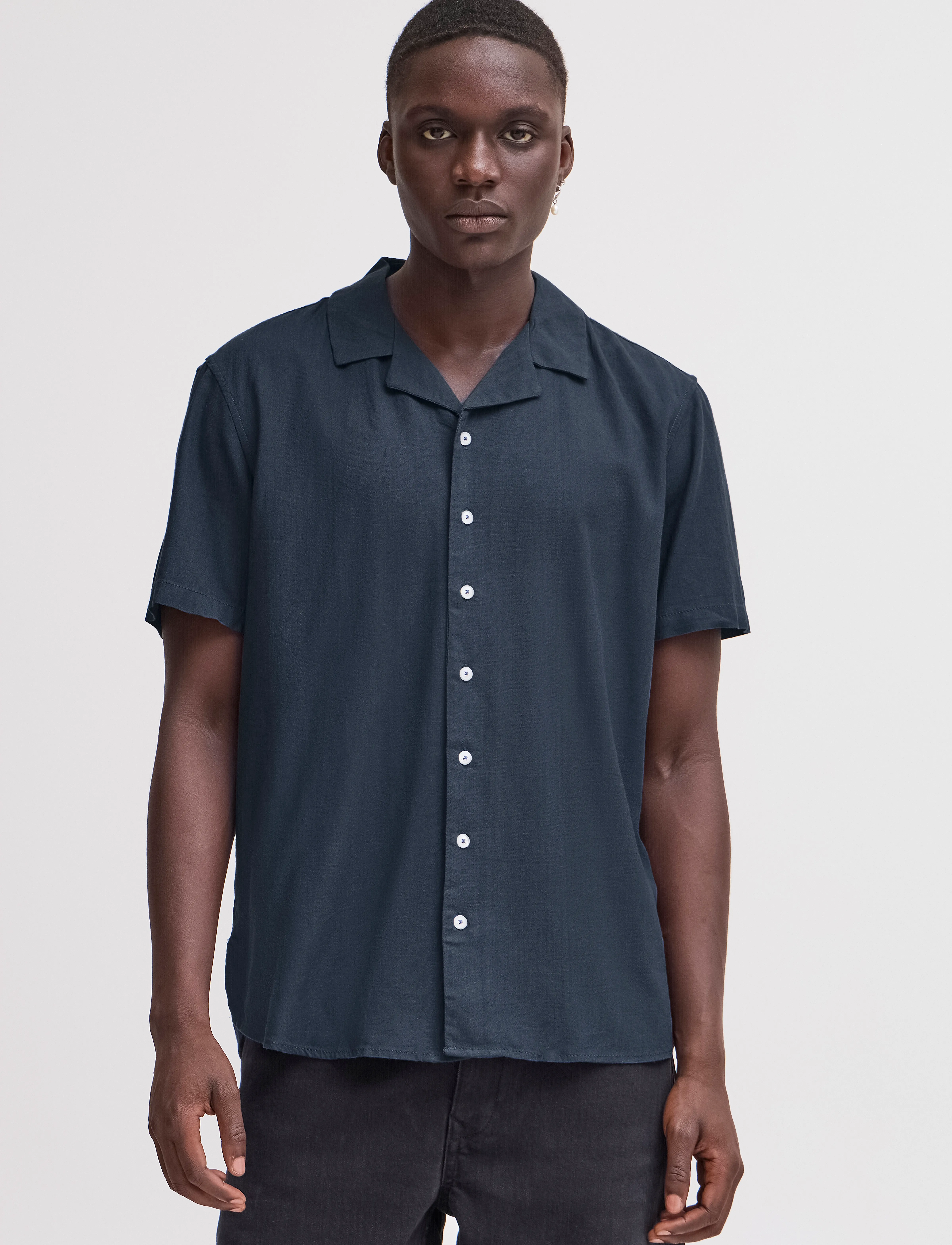 Blend - BHBOBBY Shirt cuba - madalaimad hinnad - dress blues - 4