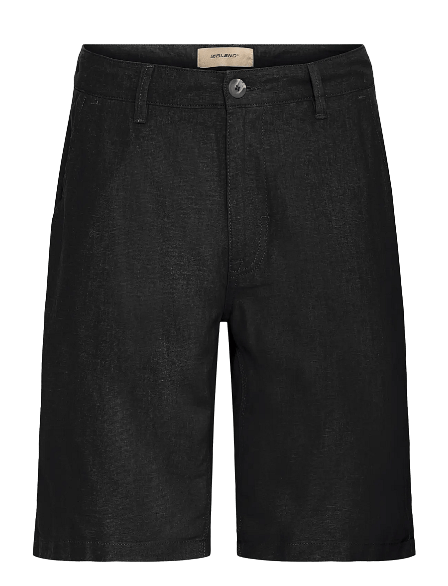 Blend - BHBILLY Shorts - linneshorts - black - 1