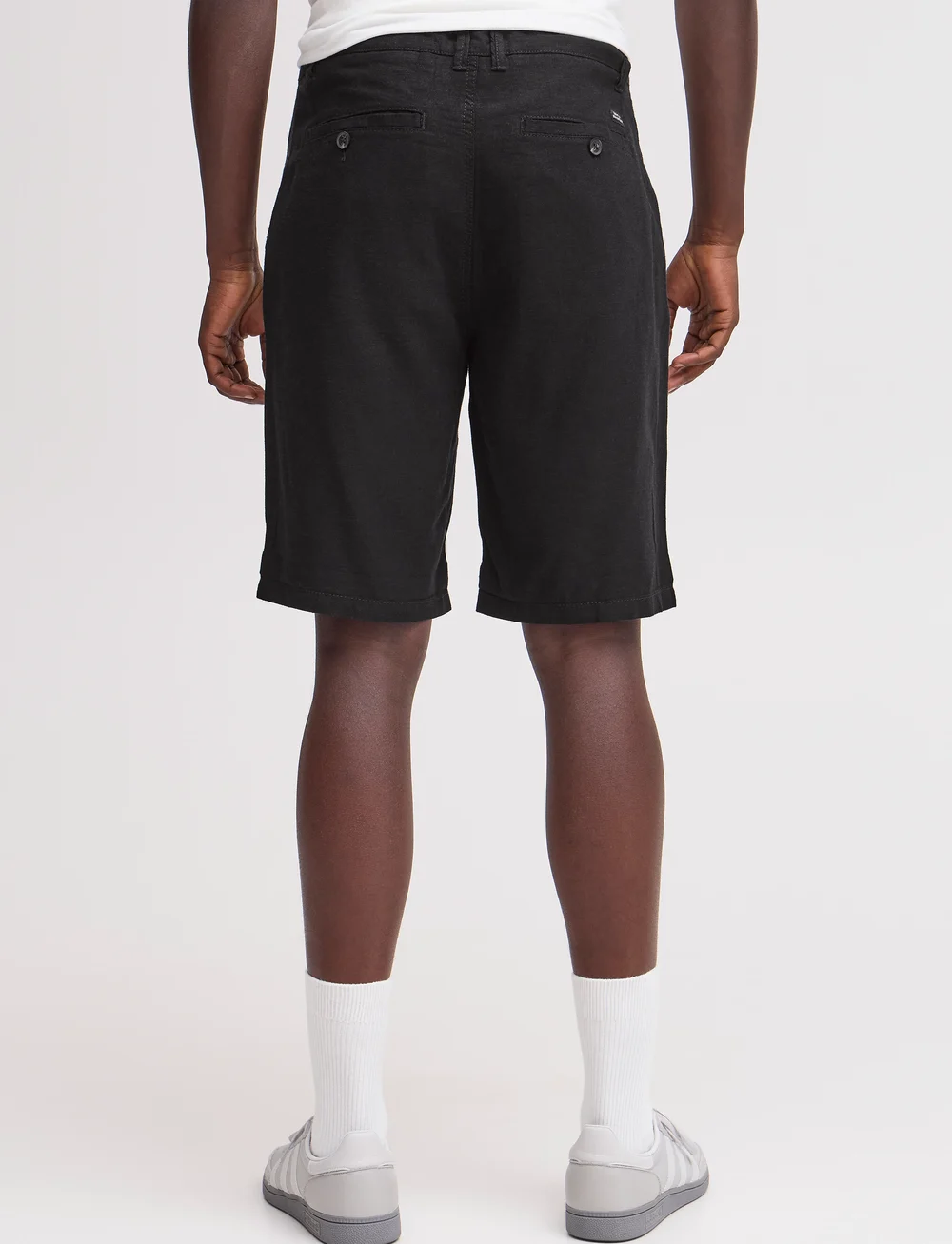 Blend - BHBILLY Shorts - leinen-shorts - black - 3