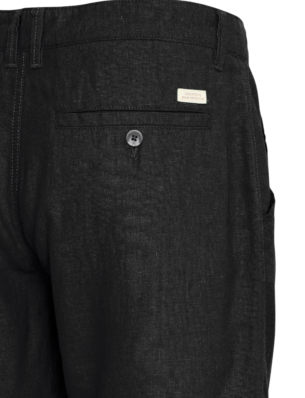 Blend - BHBILLY Shorts - leinen-shorts - black - 5