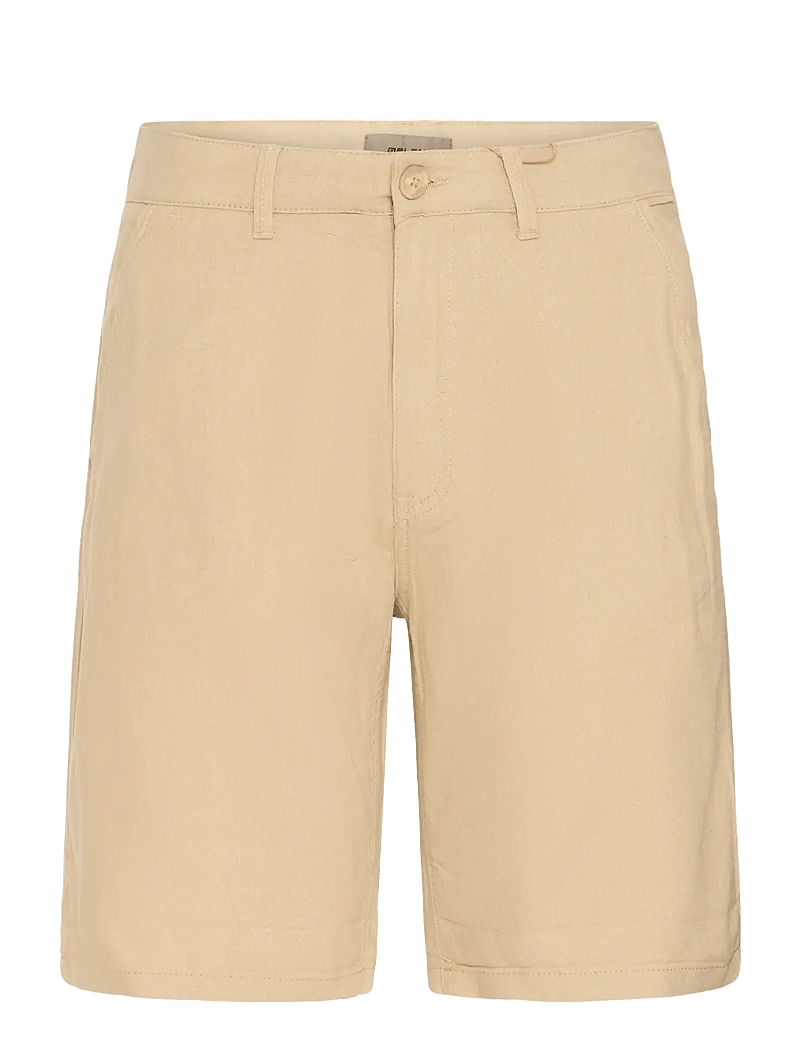 Blend - BHBILLY Shorts - leinen-shorts - cornstalk - 1