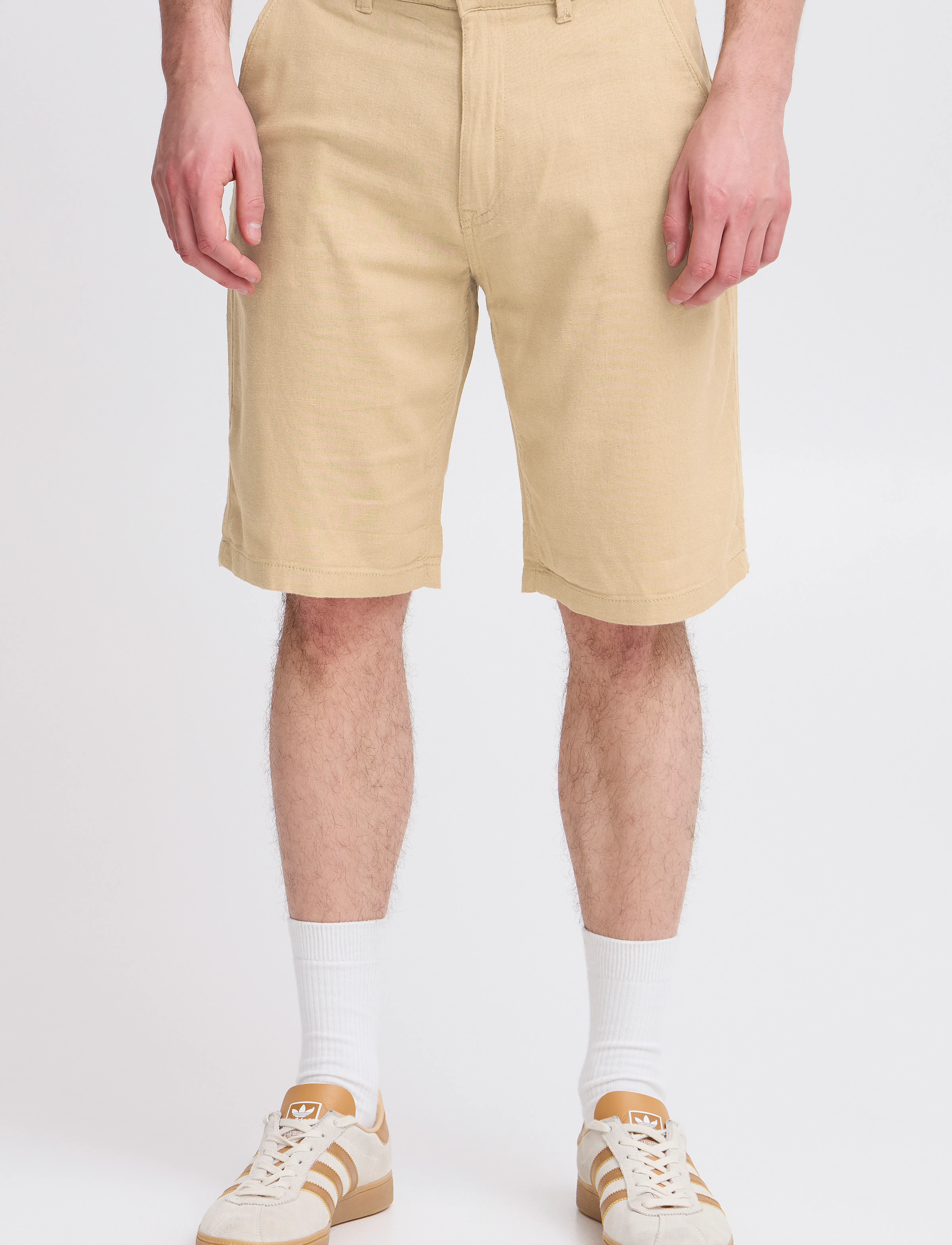Blend - BHBILLY Shorts - linen shorts - cornstalk - 4
