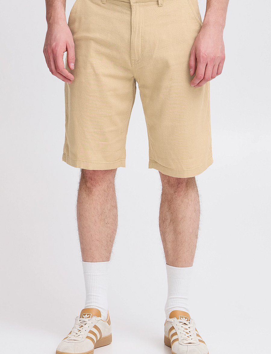 Blend - BHBILLY Shorts - linen shorts - cornstalk - 4