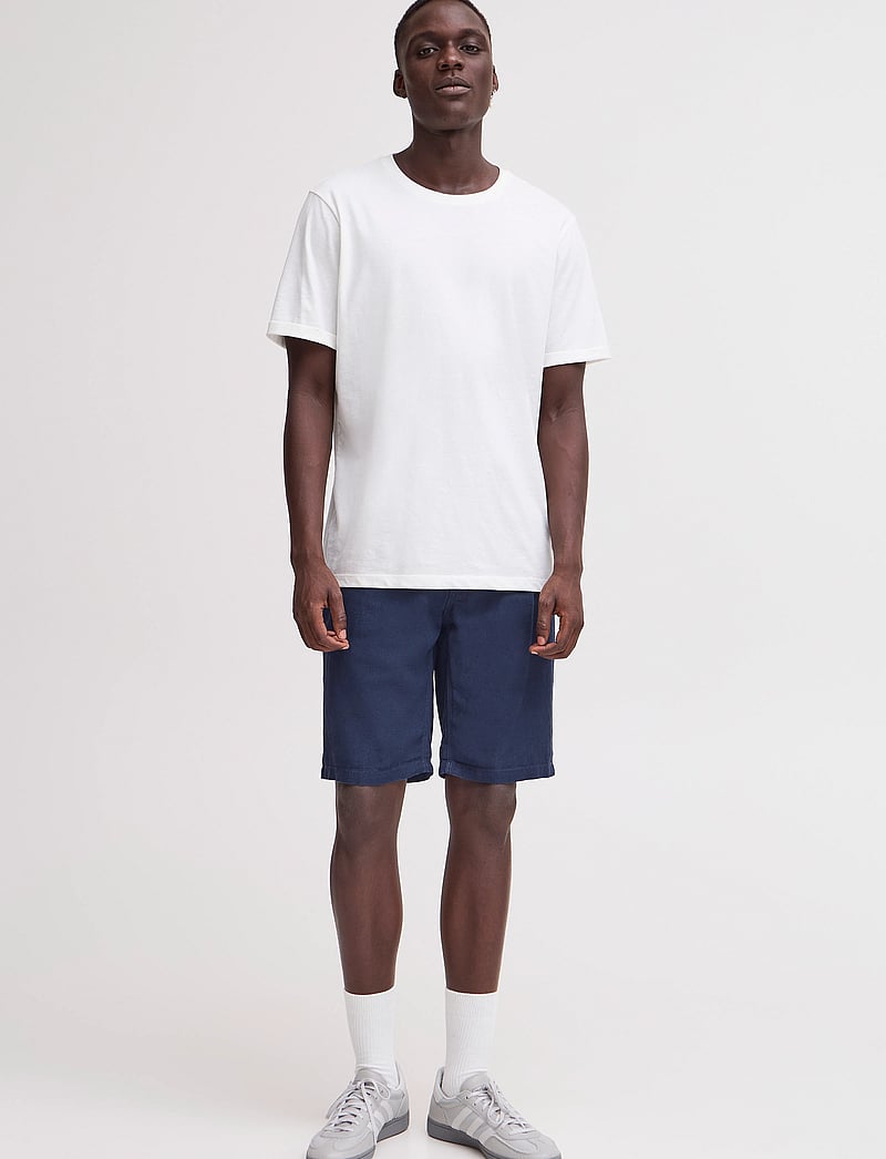 Blend - BHBILLY Shorts - linshorts - dress blues - 0