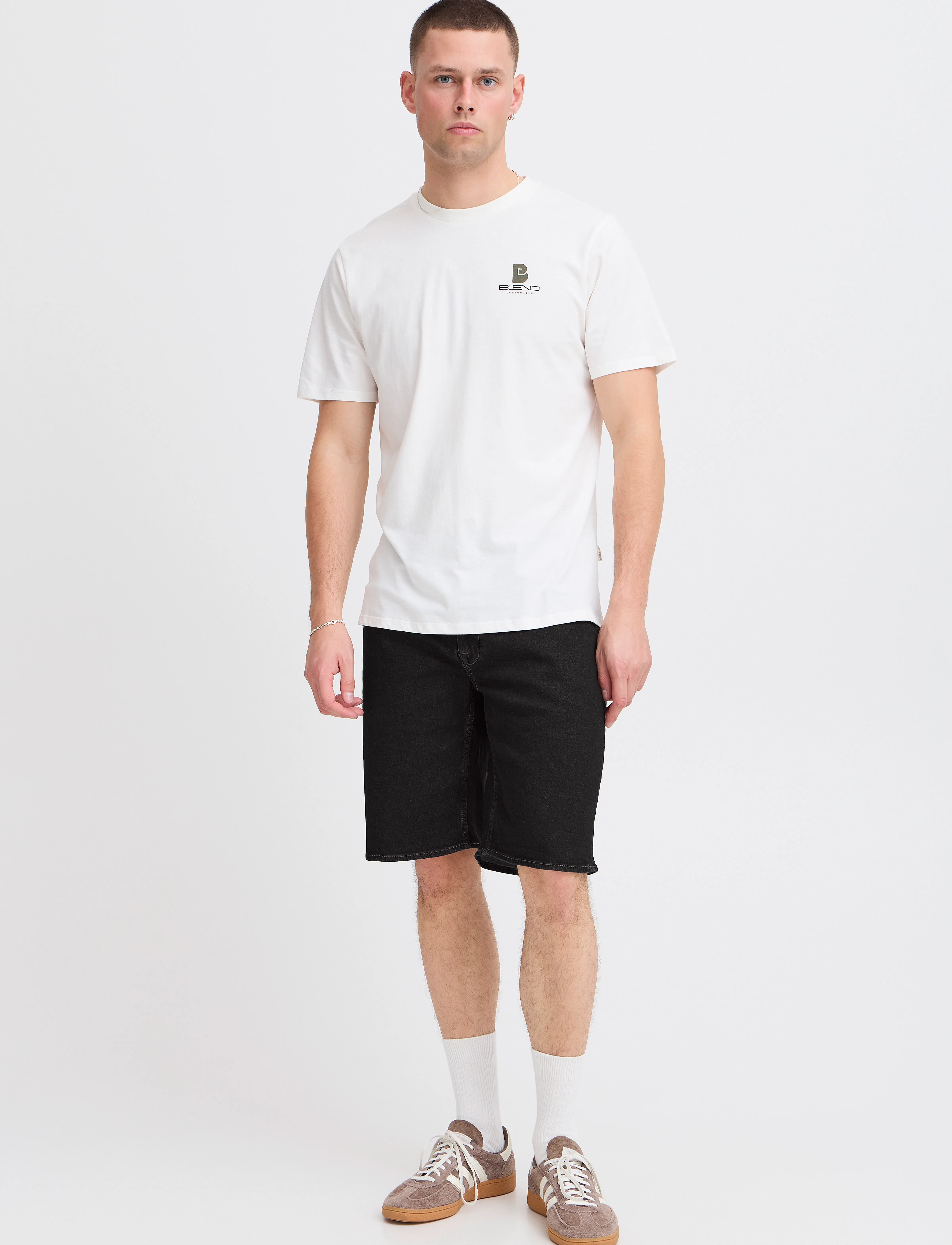 Blend Bhtwister Denimshorts, S, Shorts, Schwarz - Denim, Männerswear