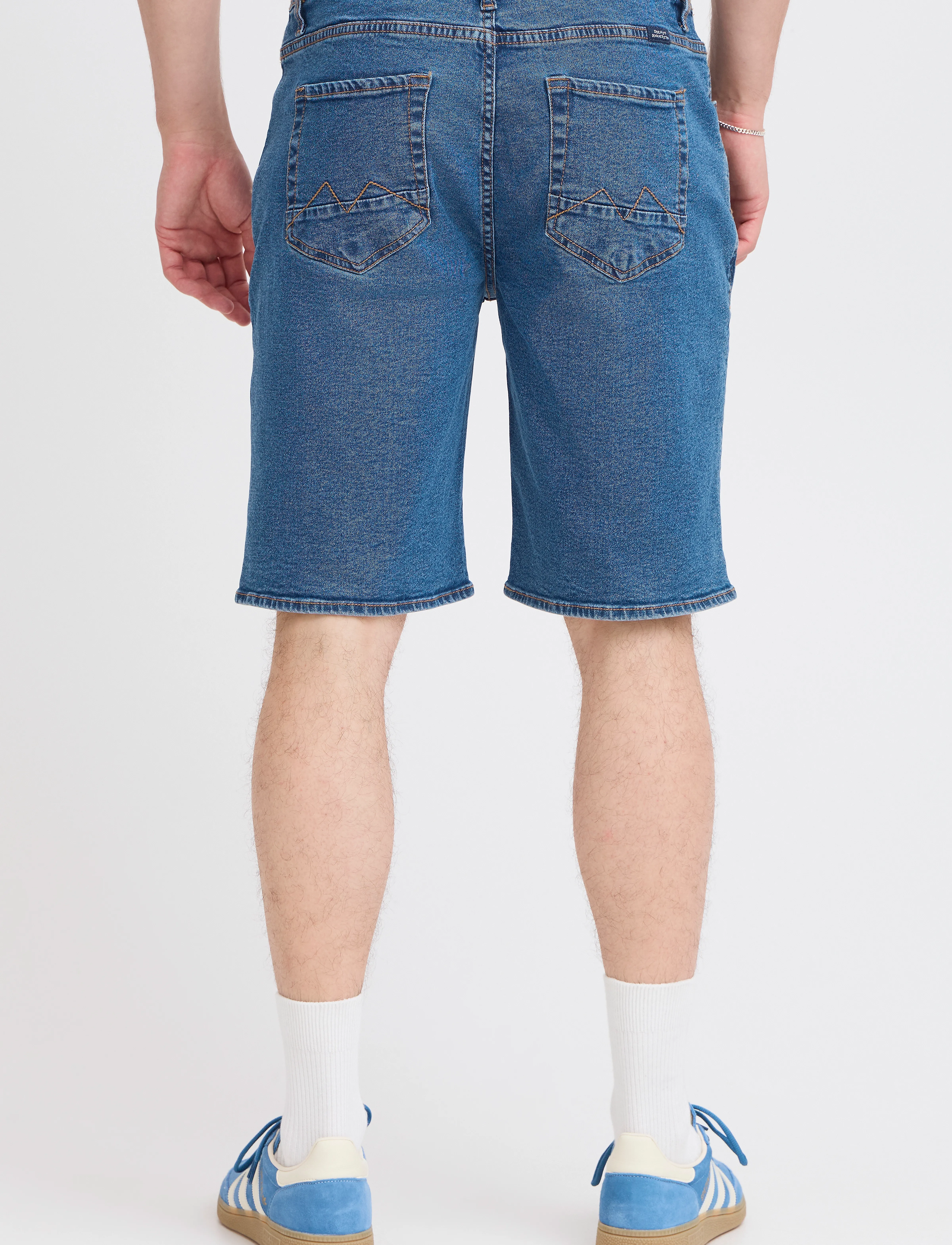 Blend - BHTwister denimshorts - laveste priser - denim middle blue - 3