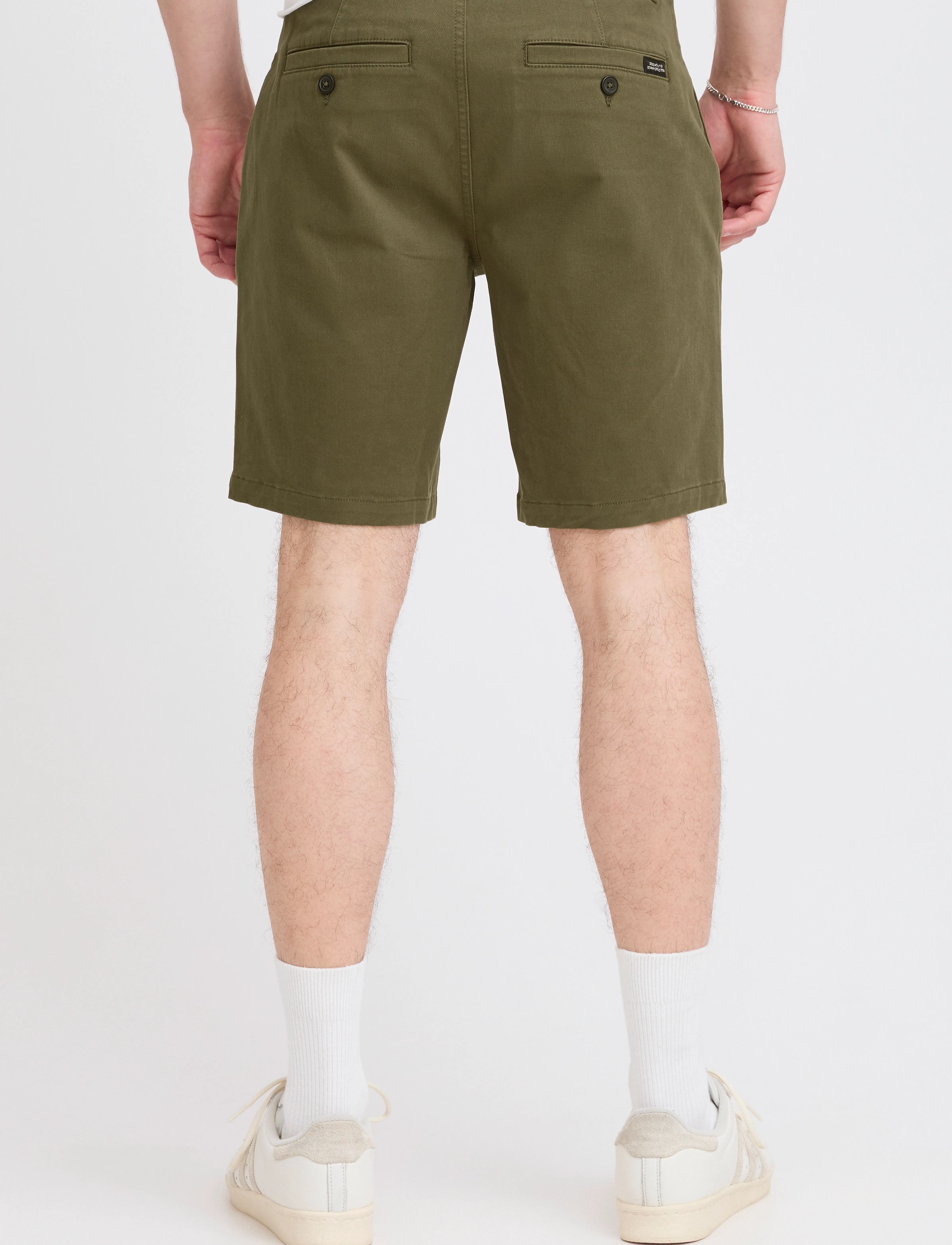 Blend - BHEDNAN twill shorts - olive night - 3