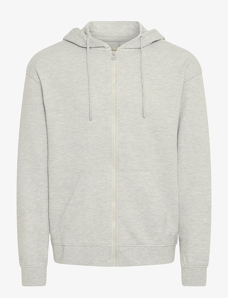 Blend - BHBRODY Sweatshirt zipp hood - hoodies - stone mix - 1